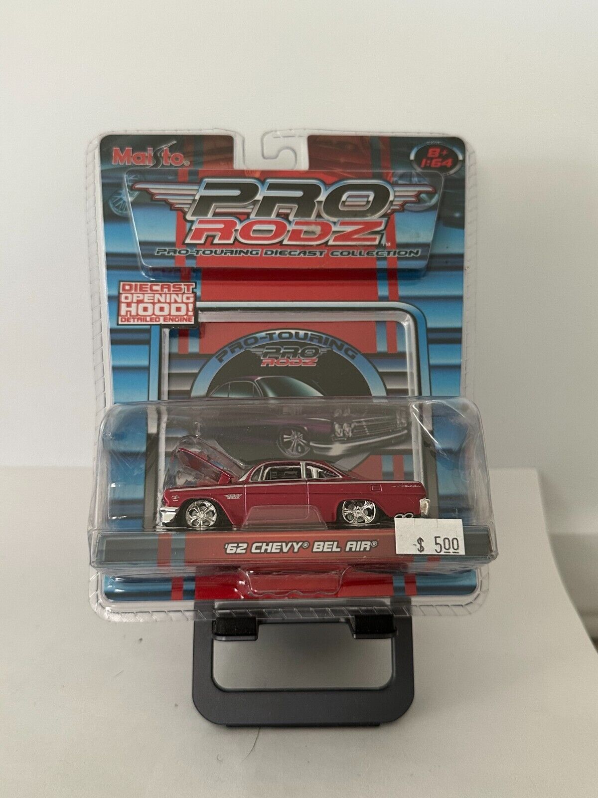 Maisto Pro Rodz '62 Chevy Bel Air Red L74