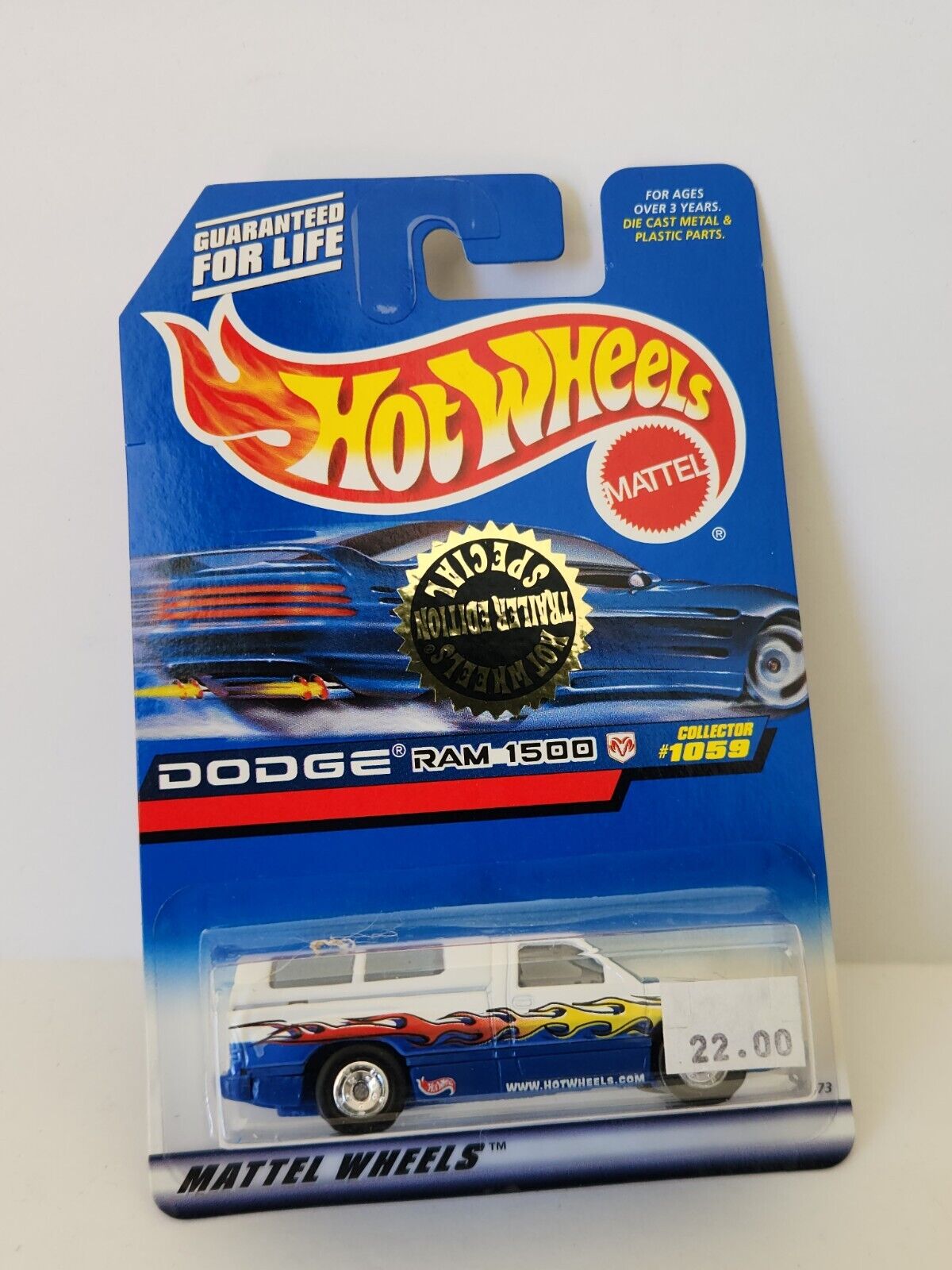 Hot Wheels Dodge Ram 1500 Collector #1059 Trailer Edition K46