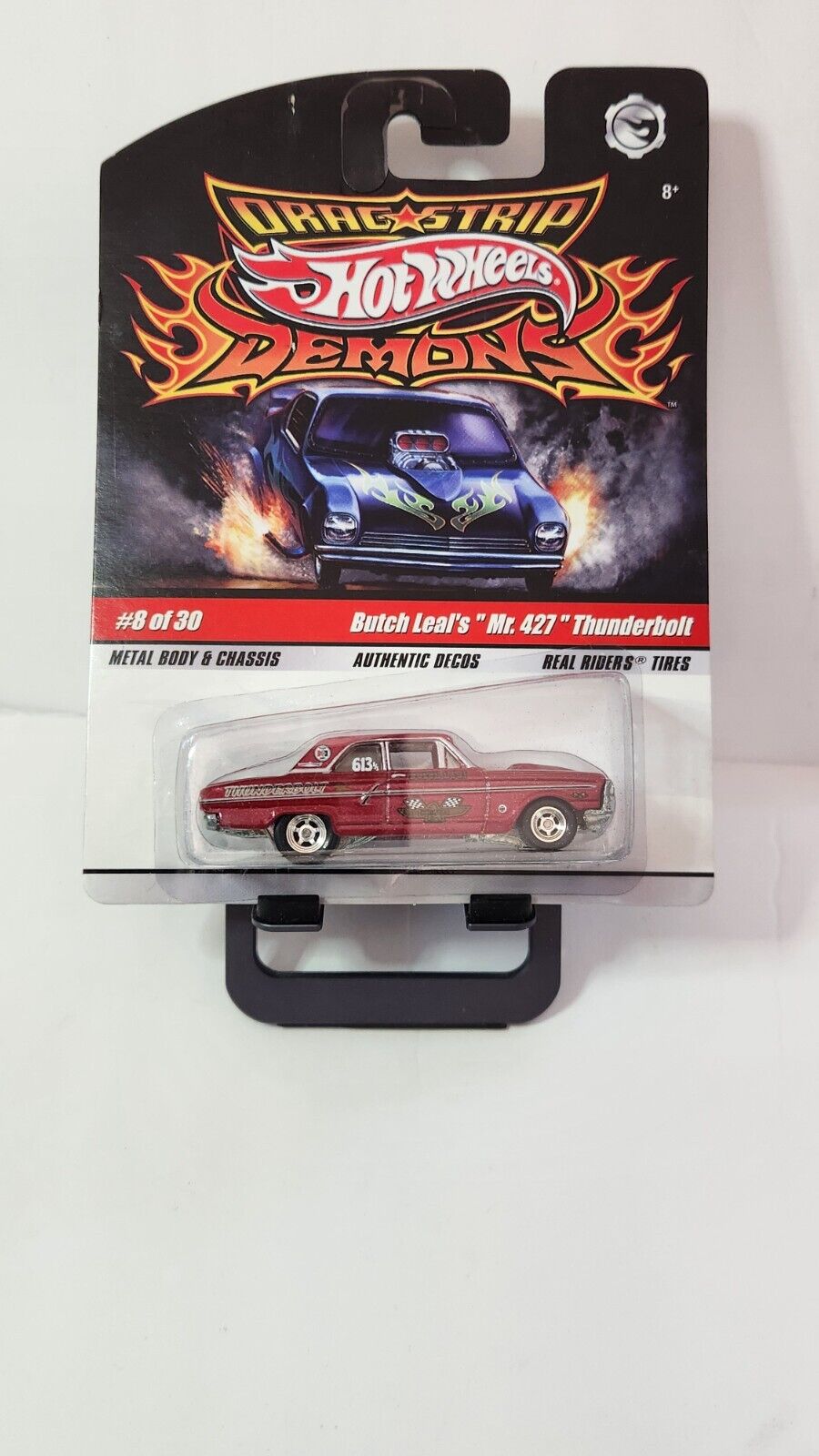 Hot Wheels Drag Strip Demons Butch Leal's Mr. 427 Thunderbolt Real Riders K85