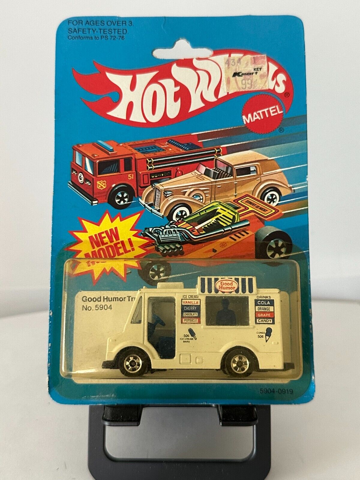 Hot Wheels Good Humor Truck New Model Unpunched L73