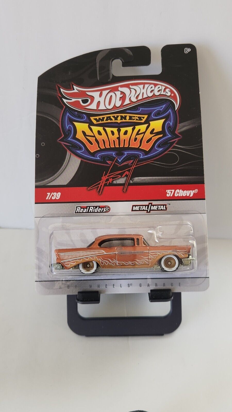 Hot Wheels Wayne's Garage '57 Chevy #7/39 Real Riders K89