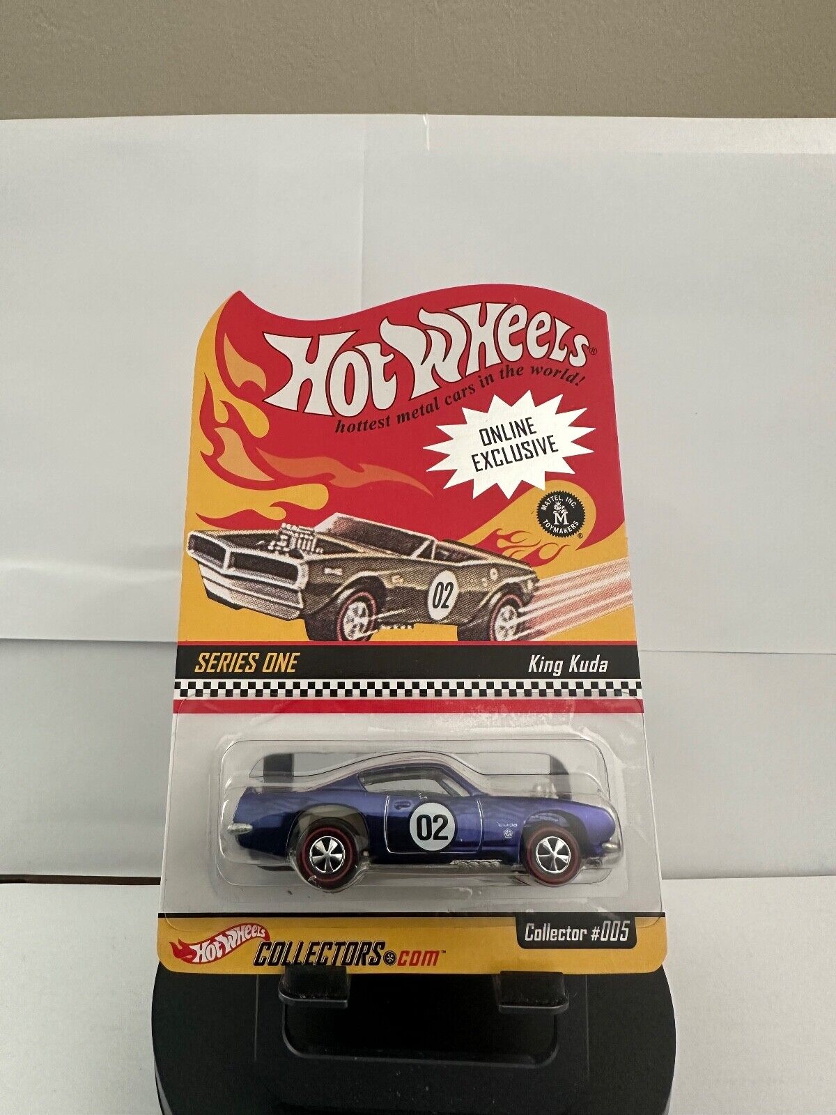 Hot Wheels RLC Online Exclusive Series 1  King Kuda 06295/10.000 Blue L62