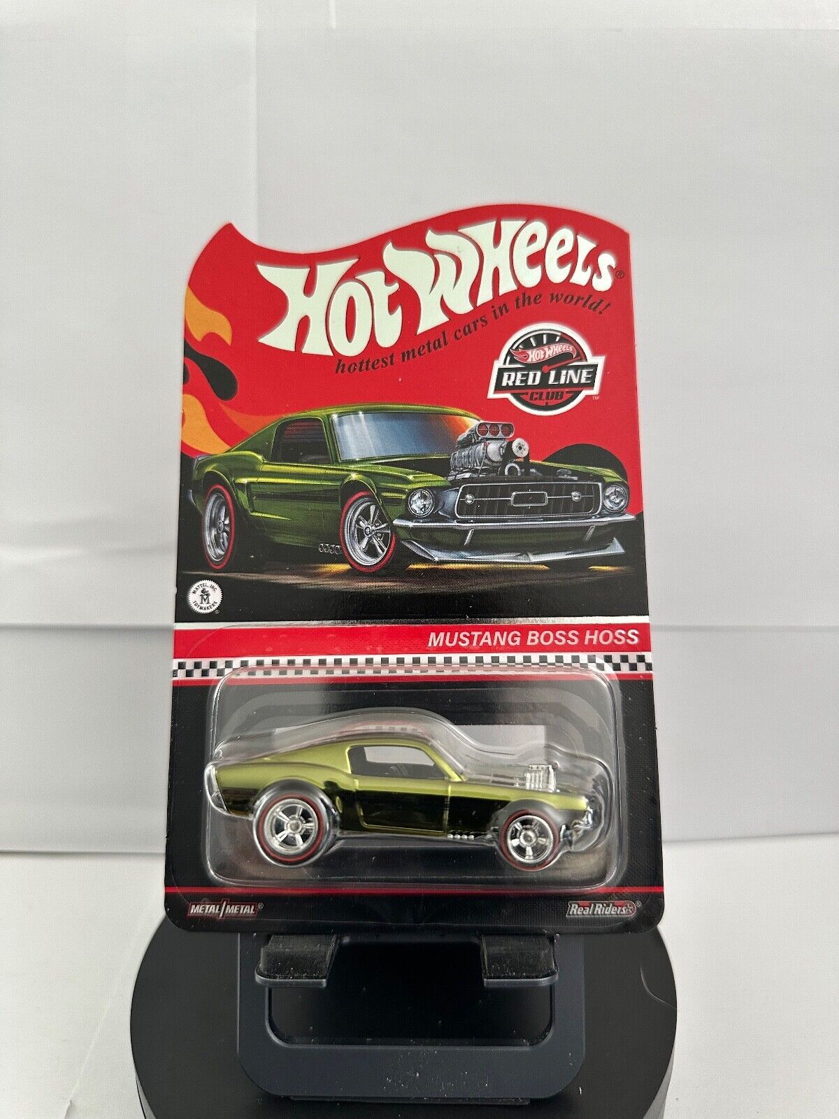 Hot Wheels 2022 RLC Red Line Club Exclusive Ford Mustang Boss Hoss #1643 L63