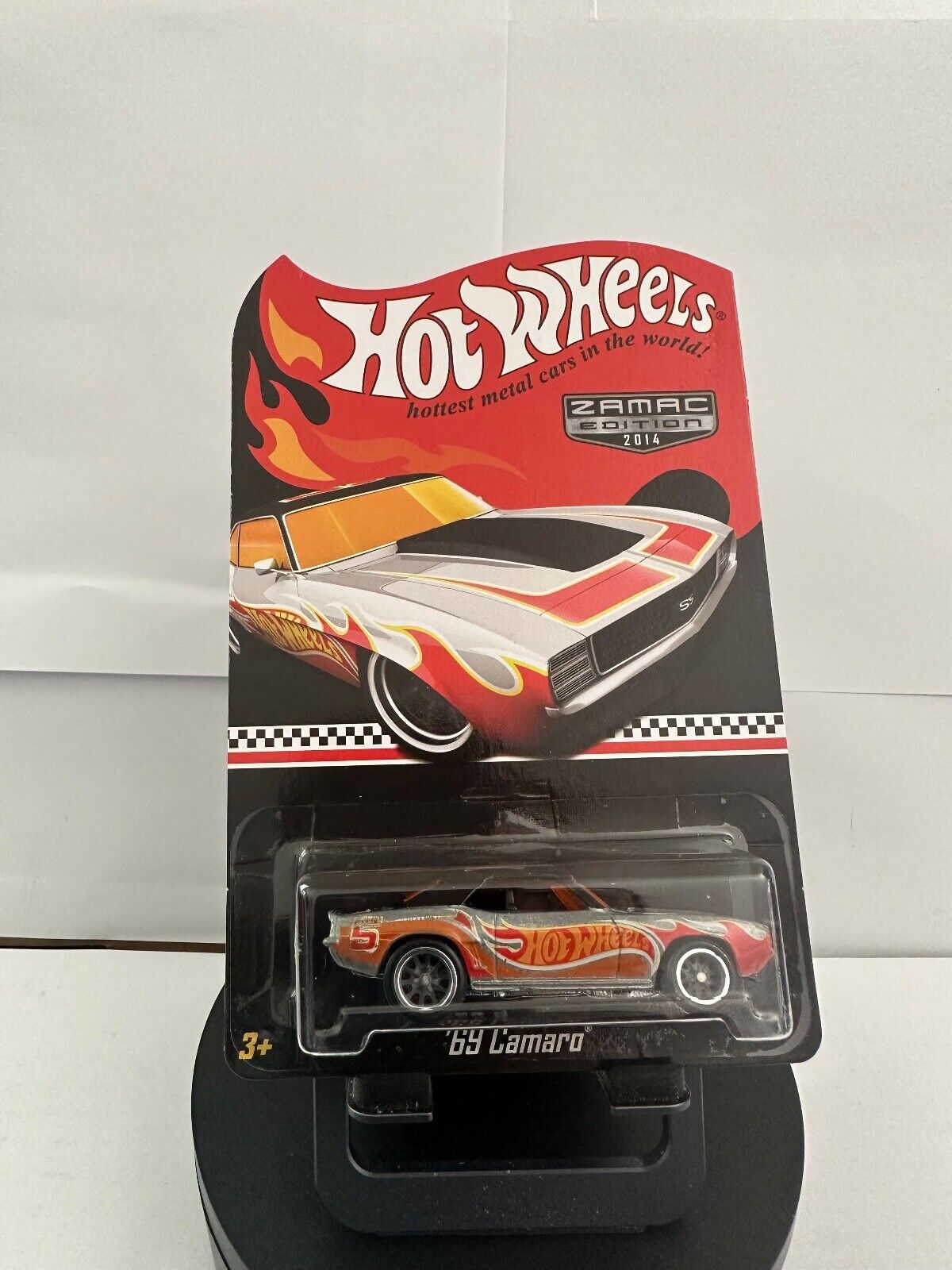 Hot Wheels 2014 RLC Zamac Collector Edition Chevy '69 Camaro Real Riders L61