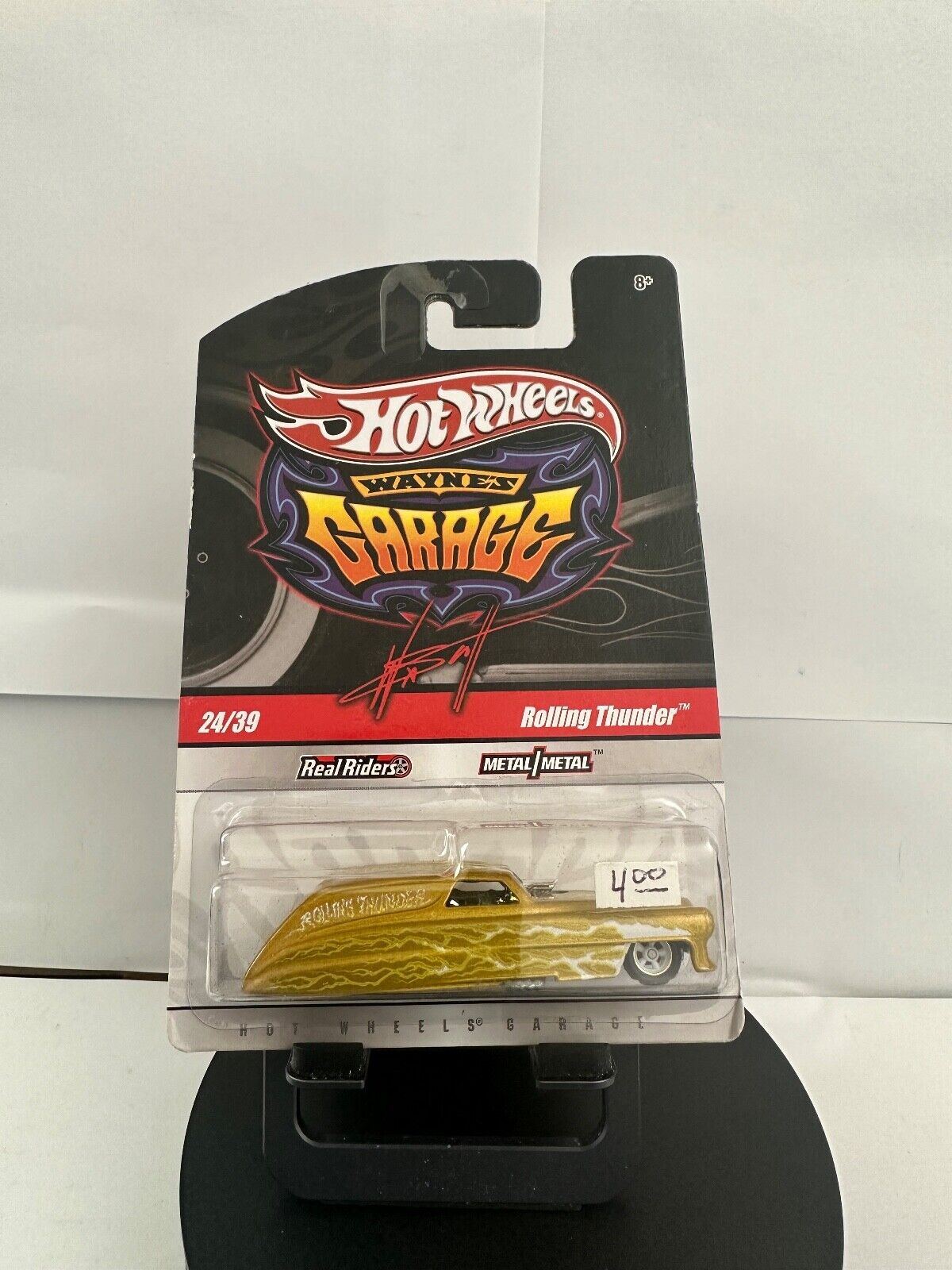 Hot Wheels Wayne's Garage Rolling Thunder #24/39 Gold  L61