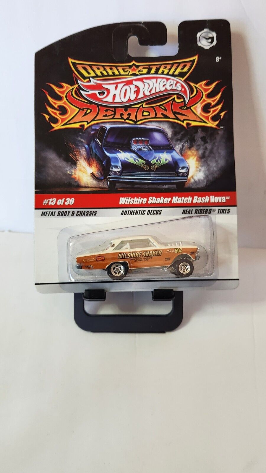 Hot Wheels Drag Strip Demons Wilshire Shaker Match Bash Nova Real Riders K85