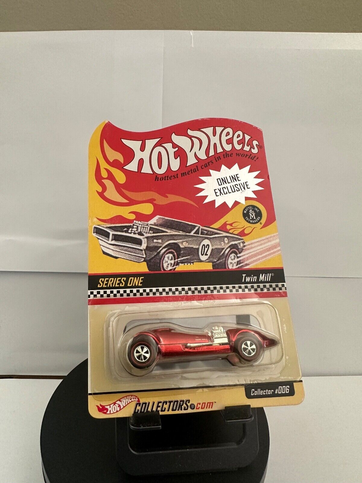 Hot Wheels RLC Online Exclusive Series One Twin Mill Red #07031/10,000 L61