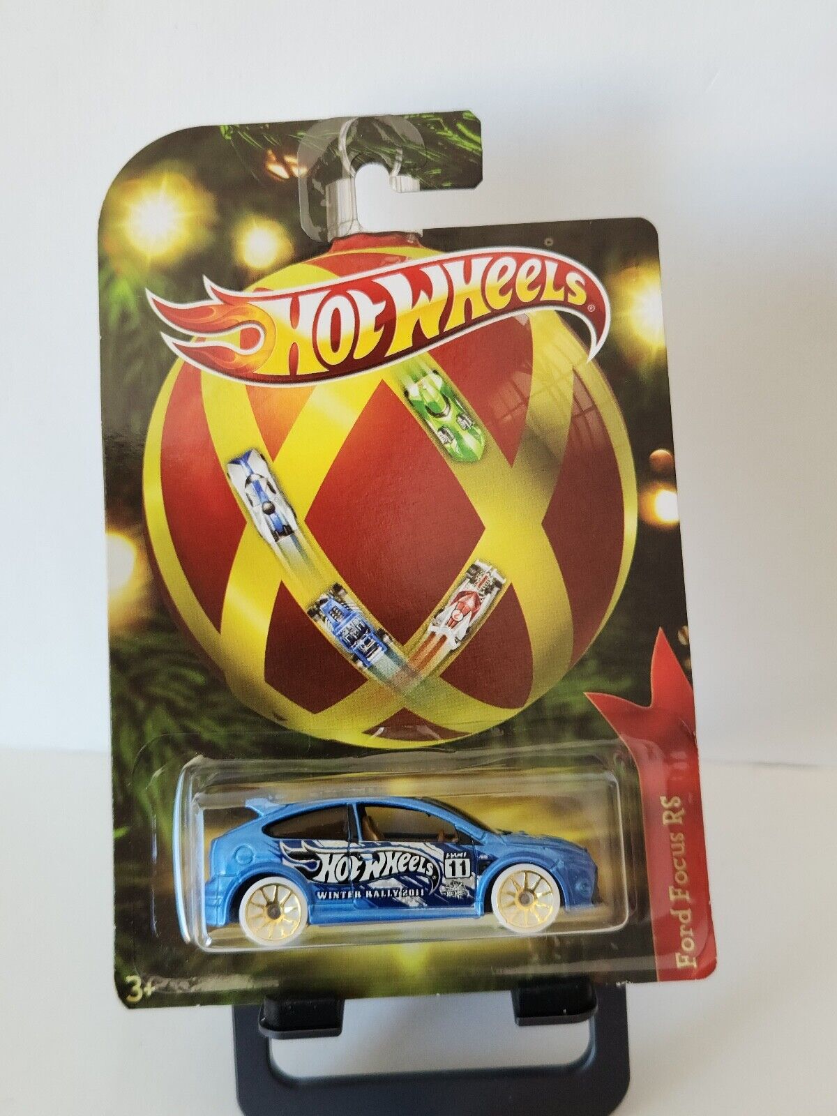 Hot Wheels 2011 Holiday Hot Rods Ford Focus RS  Blue K69