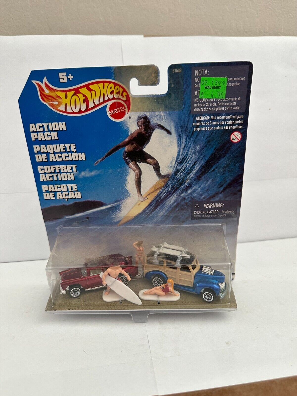 Hot Wheels Action Pack Surf's Up '55 Nomad '40 Ford L36