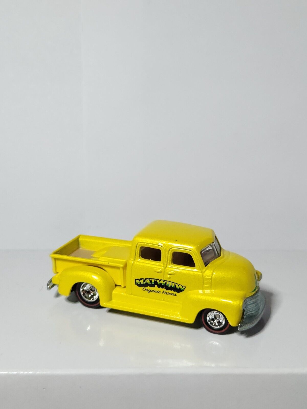 Hot Wheels Ultra Hots '50s Chevy Truck Yellow Real Riders Loose Cars LC85