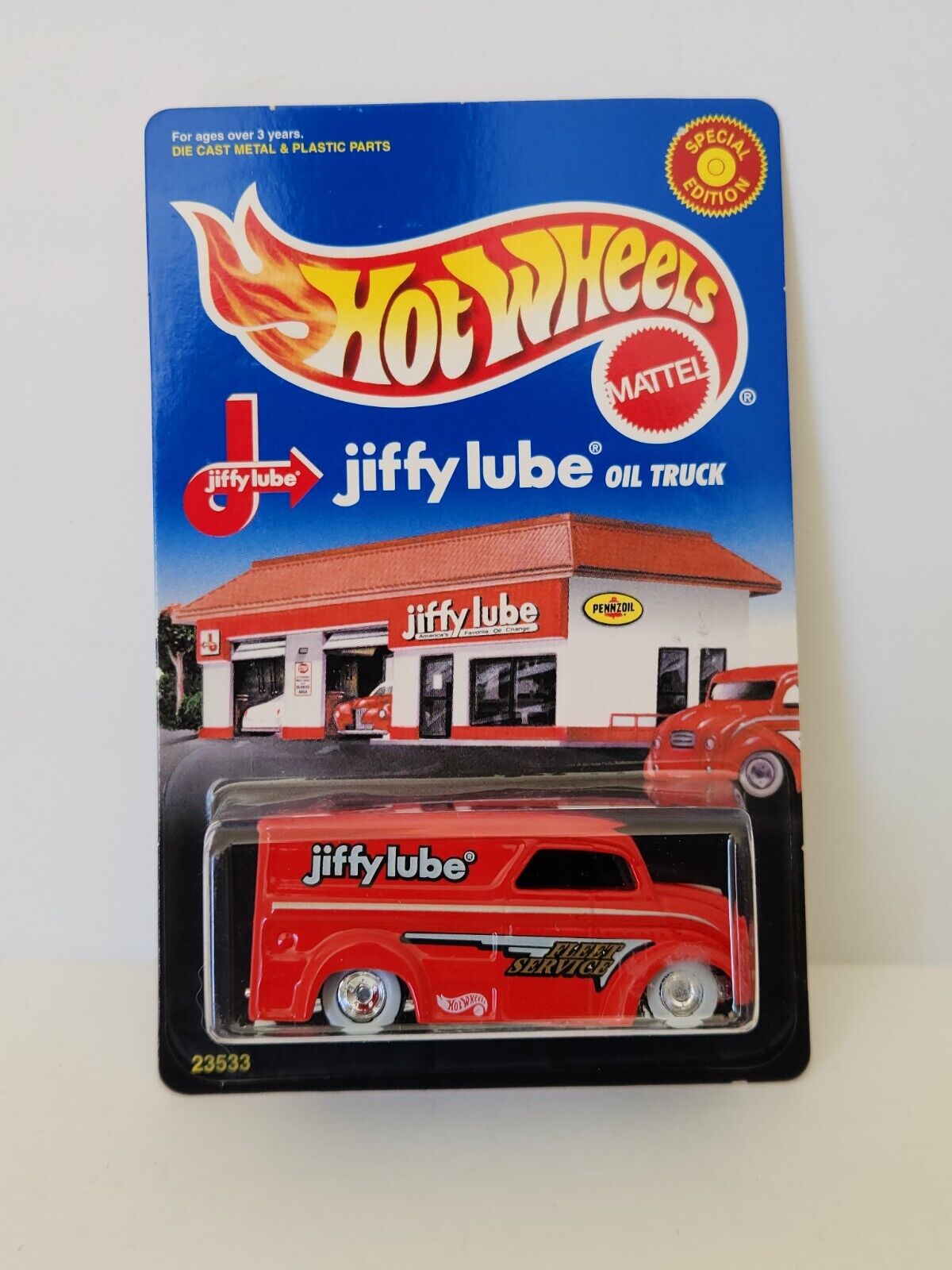 Hot Wheels Jiffy Lube Oil Truck Special Edition K46