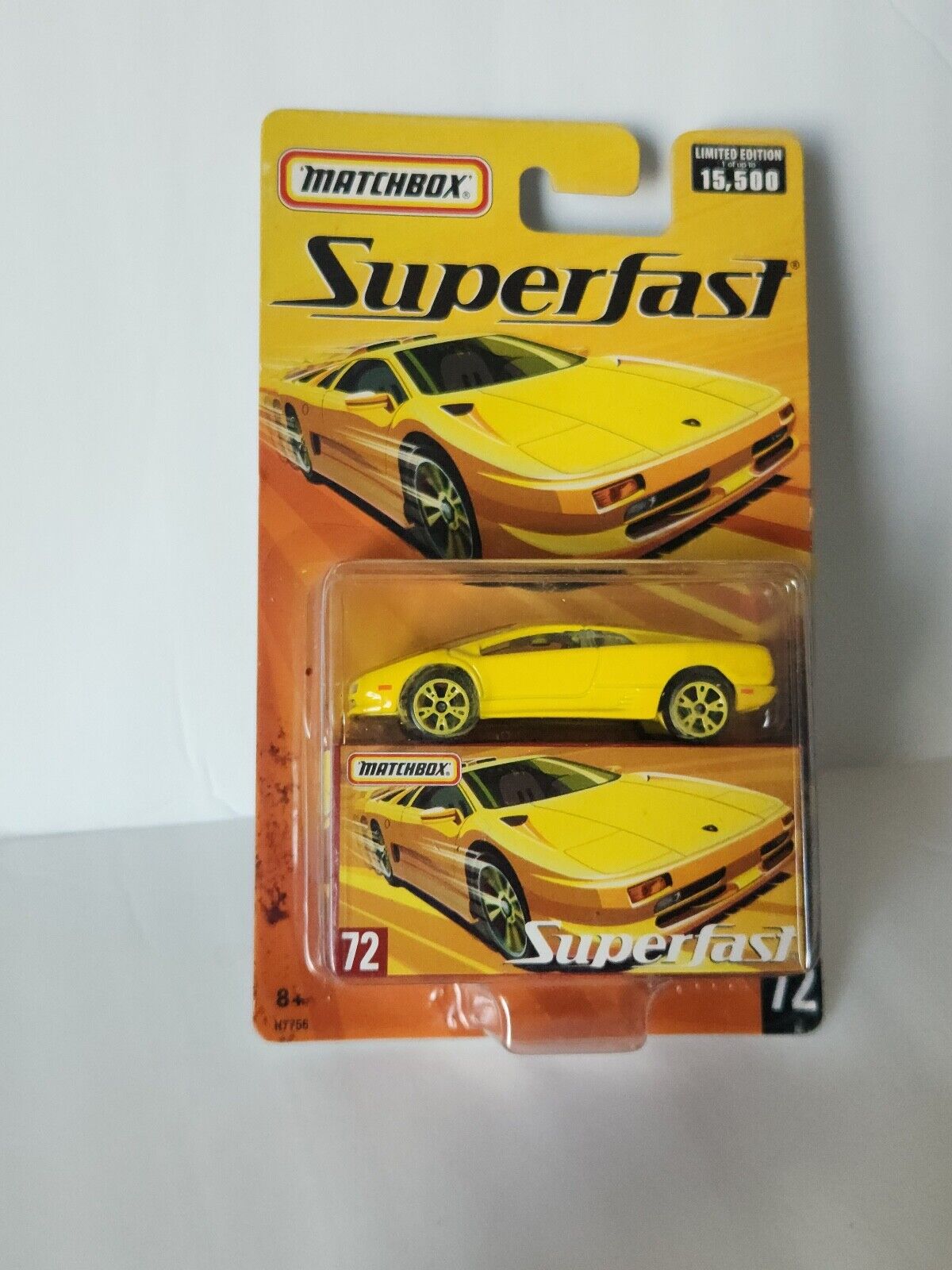 Matchbox Superfast Lamborghini Diablo #72 Limited Edition Yellow  K68