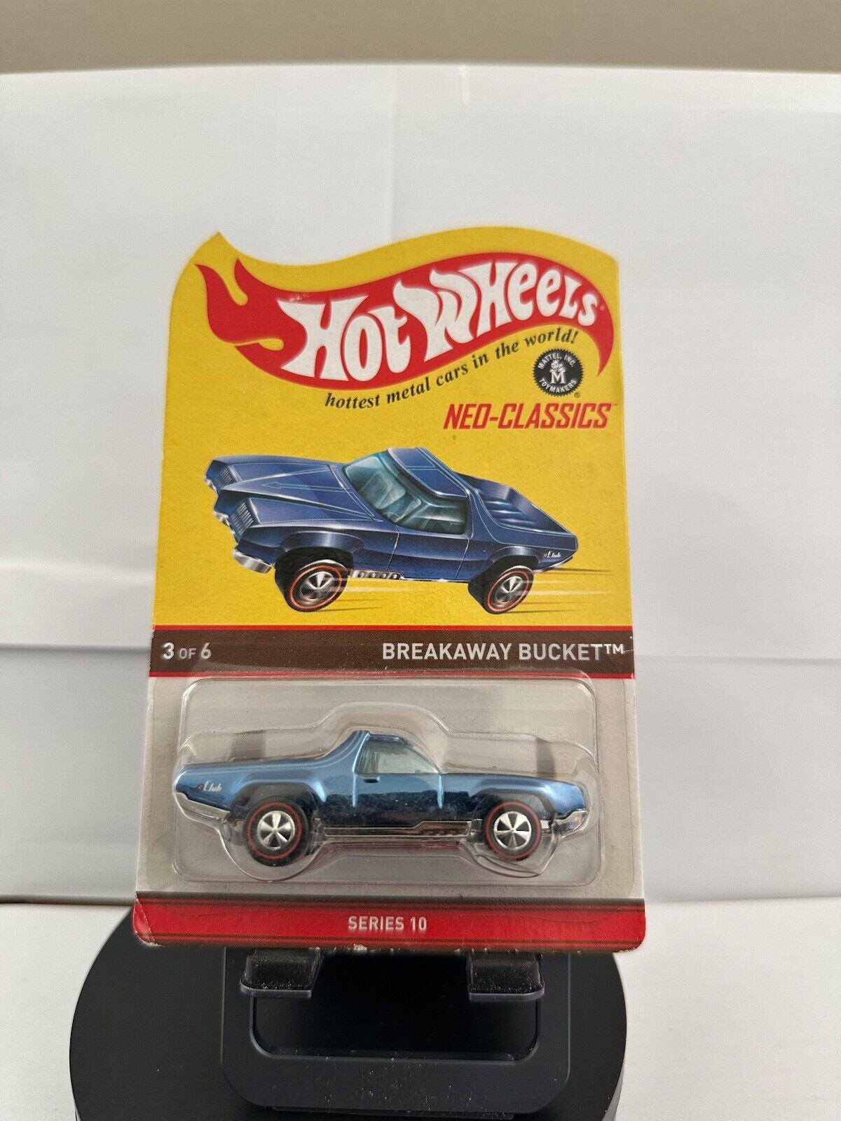 Hot Wheels RLC Neo-Classics Series 10 Breakaway Bucket #887 Blue Look @ Card L61