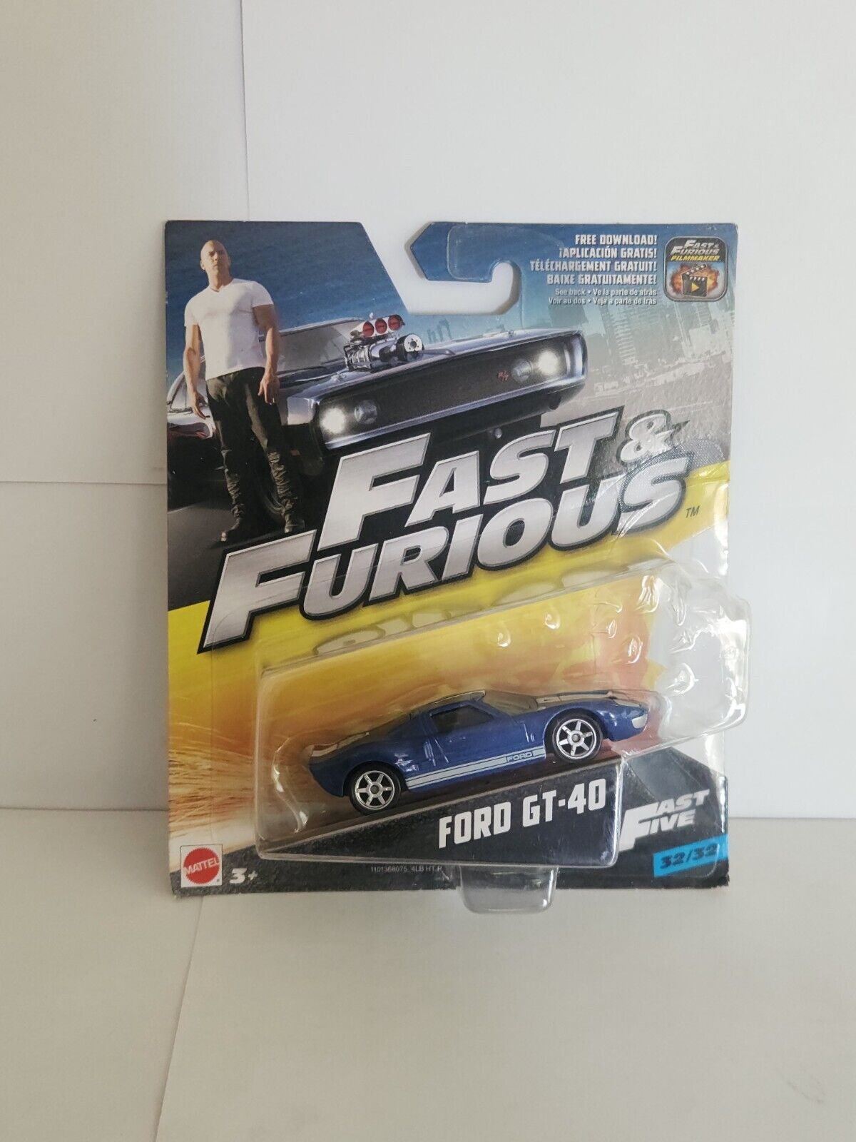 Hot wheels Fast & Furious Schnell Fünf Ford GT-40 # 32/32 L26