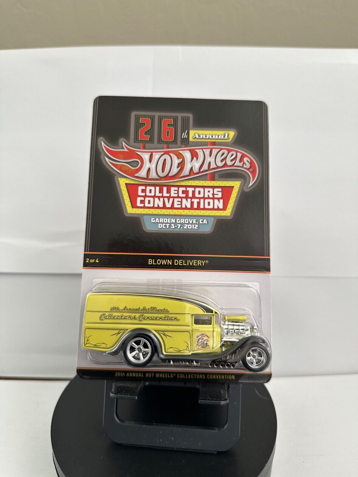Hot Wheels 26th Annual Collectors Convention Yellow Blown Delivery #942/3000 L62