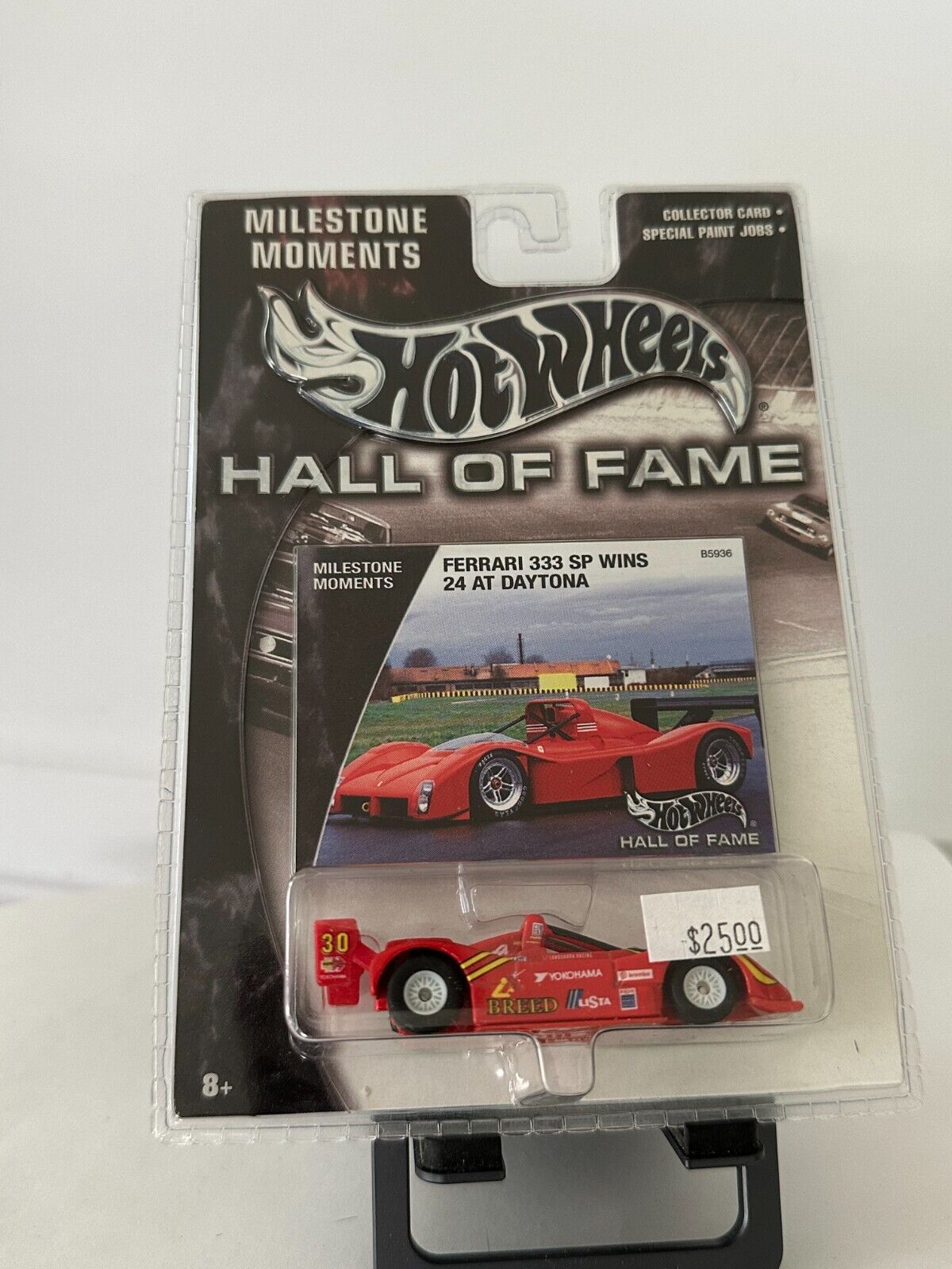 Hot wheels Hall Of Fame Milestone Moment Ferrari 333 Sp Wins 24 Auf Daytona L74