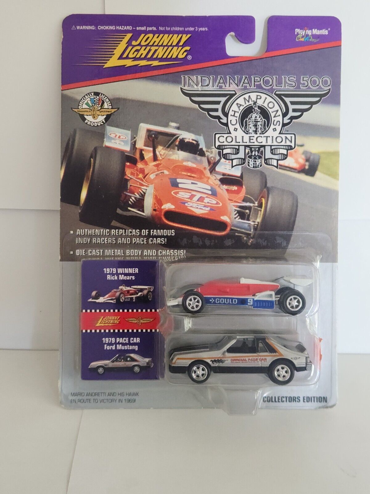 Johnny Lightning Indianapolis 500 1979 Gewinner Rick Mear Tempo Auto Ford L26