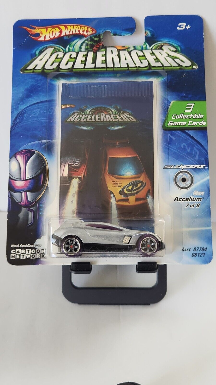 Hot Wheels Cartoon Network AcceleRacers Silencerz Accelium #7/9 K89