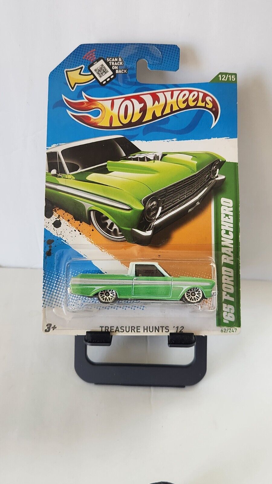 Hot Wheels '65 Ford Ranchero 2012 Treasure Hunt #12/15 Green K89