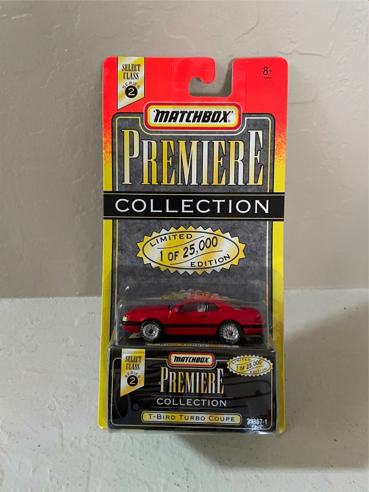 Matchbox Premiere Collection T-Bird Turbo Coupe Select Class Series 2 Red D15