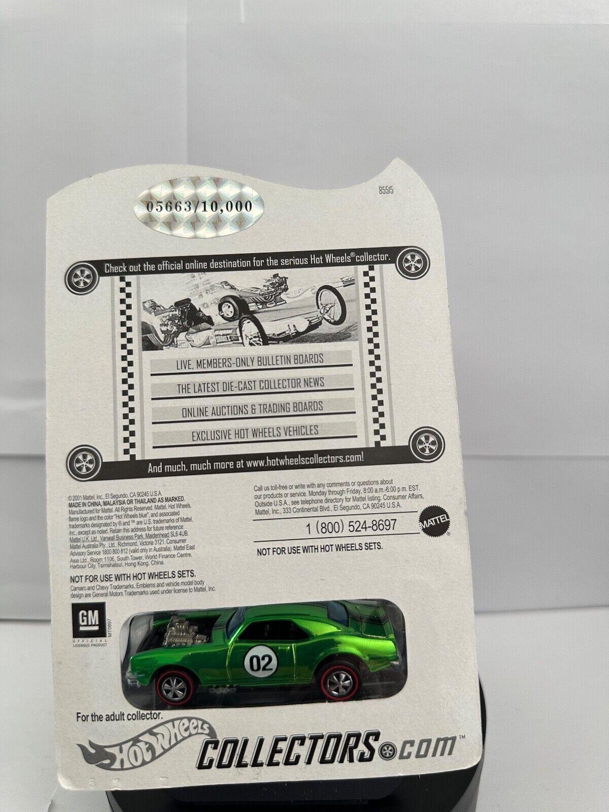 Hot Wheels RLC Online Exclusive Series 1 Heavy Chevy Green 05663/10,000 L63