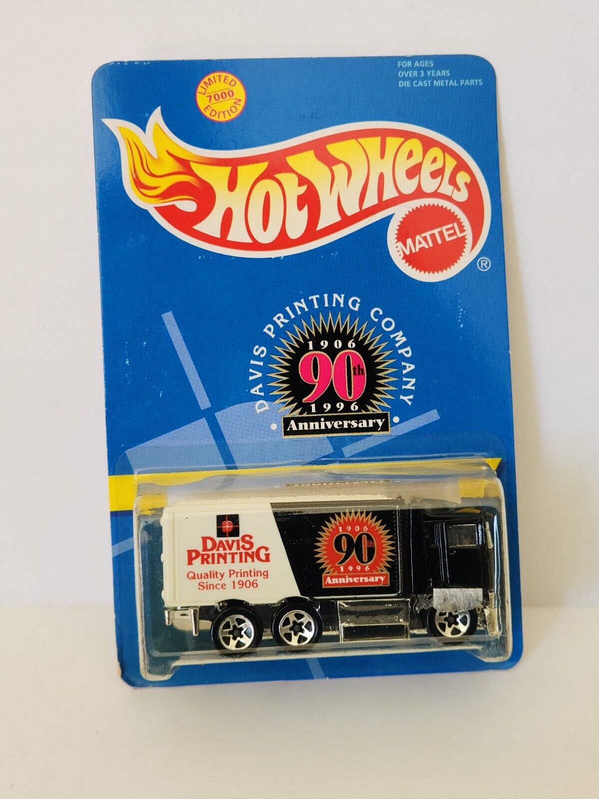 Hot Wheels Davis Printing Company 90th Anniversary Limited Edition K46