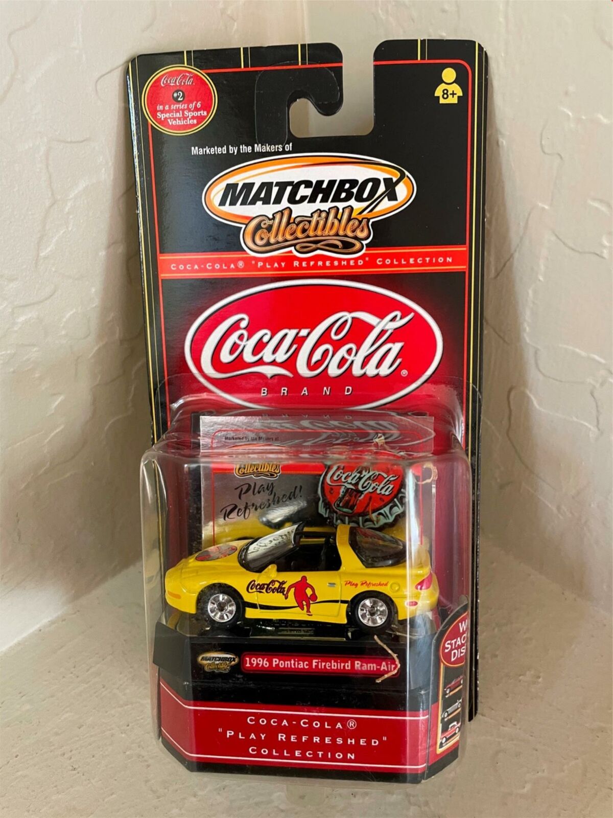 Matchbox Coca-Cola Collectible 1996 Pontiac Firebird Ram -Air Vintage Rare  Z13