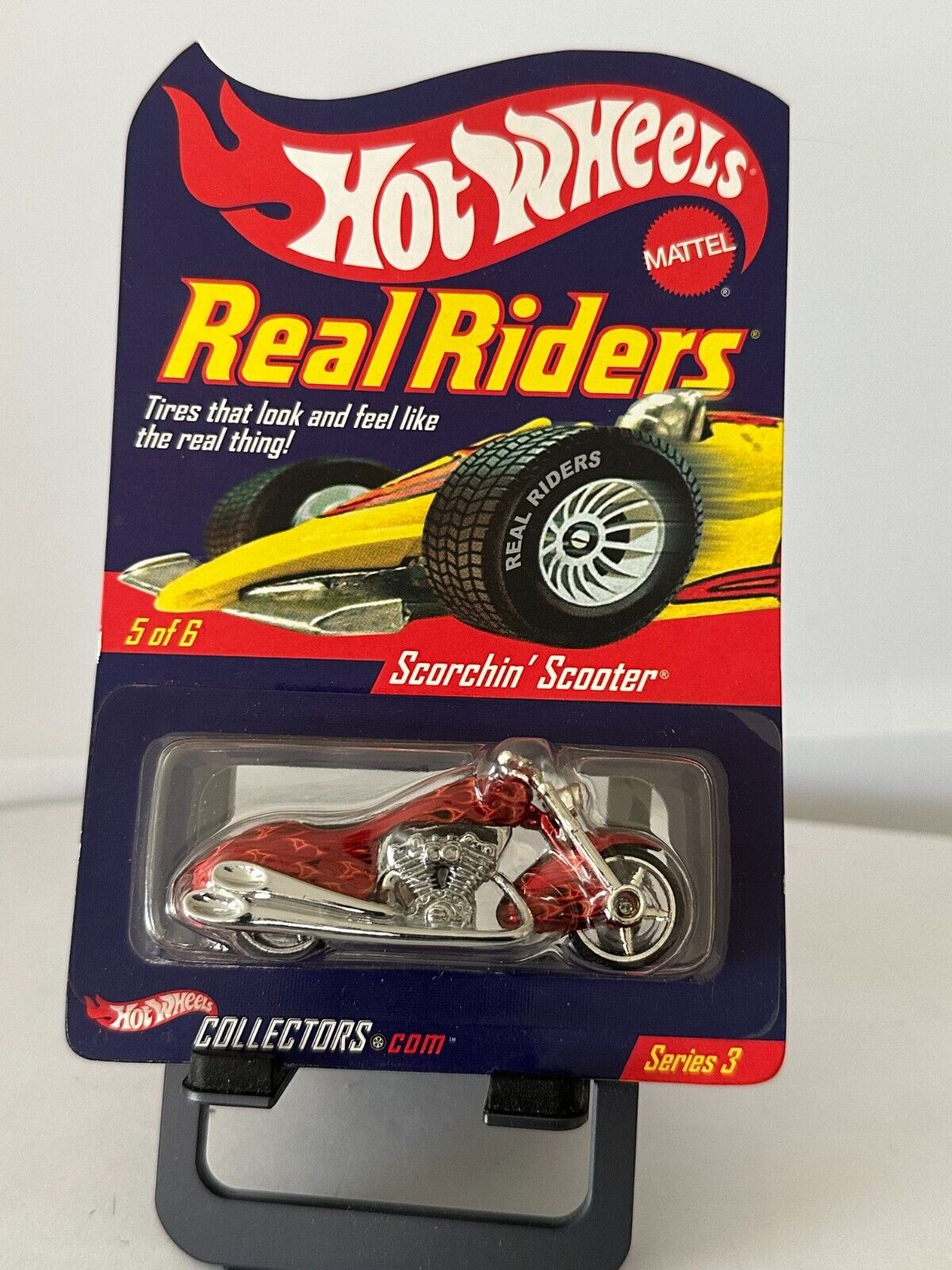Hot wheels Real Reiter Scorchin' Scooter #5/6 Serie 3 L73