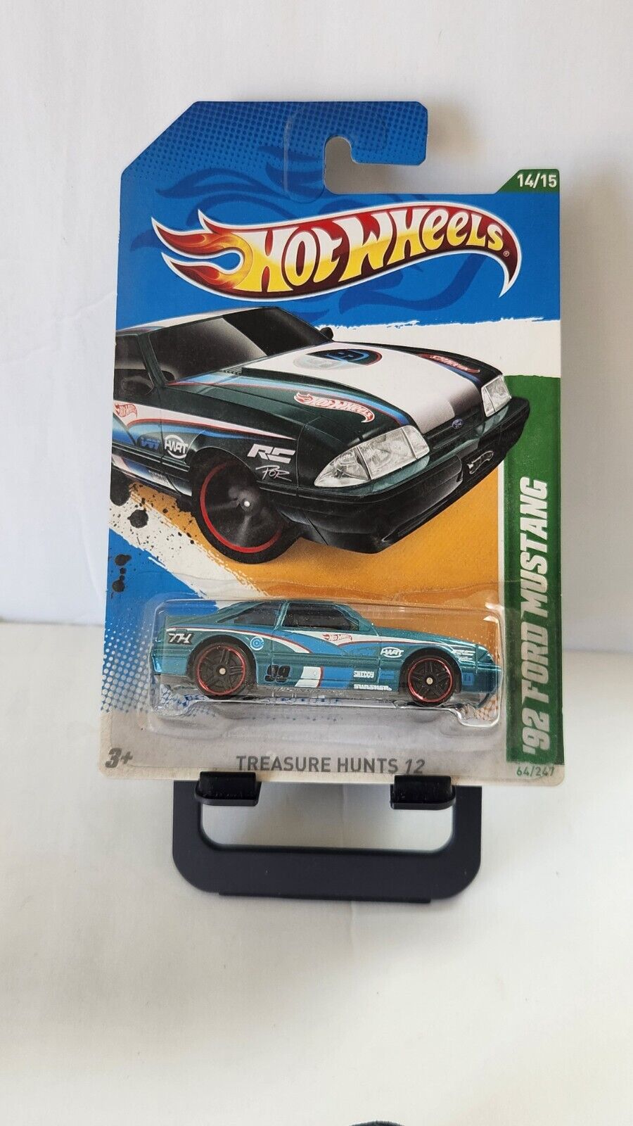 Hot Wheels '92 Ford Mustang 2012 Treasure Hunts #14/15 K89