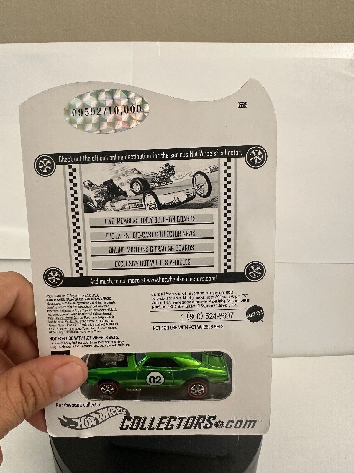 Hot Wheels RLC Online Exclusive Series 1 Heavy Chevy Green  09592/10,000 L62