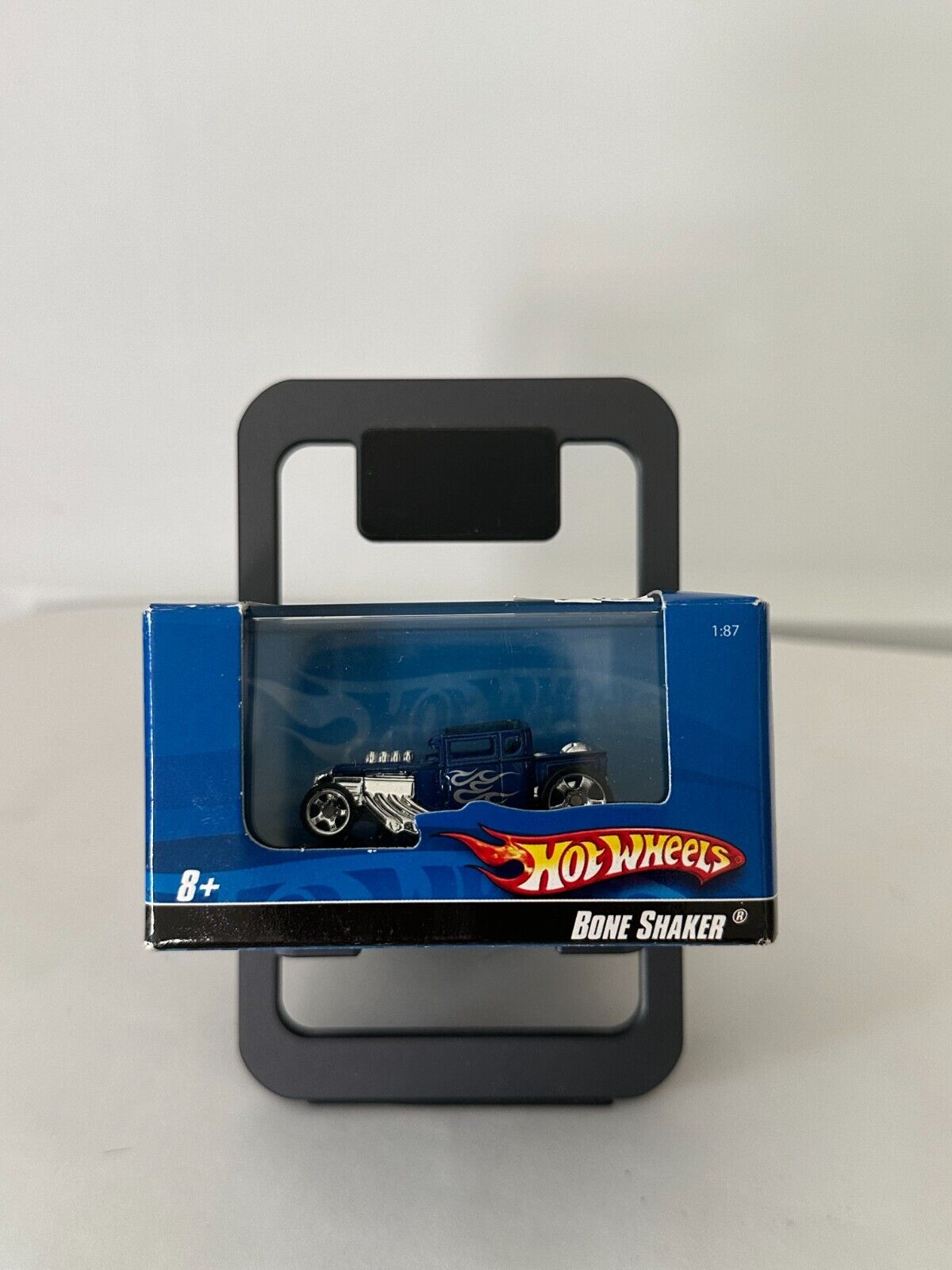 Hot Wheels Bone Shaker Blue Flames 1:87 Scale L74