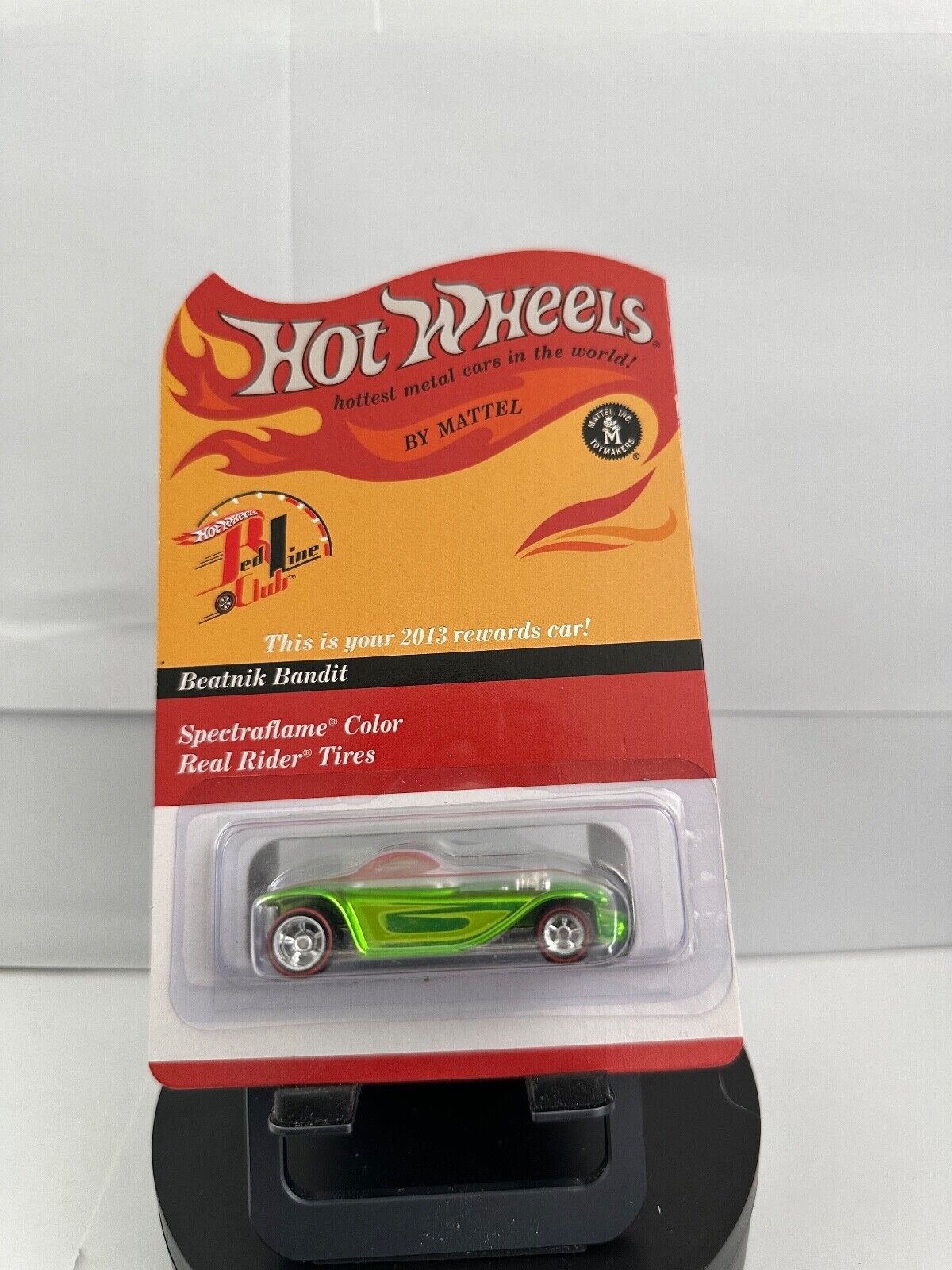 Hot Wheels RLC 2013 Rewards Car Beatnik Bandit Green 05319/08100 L63