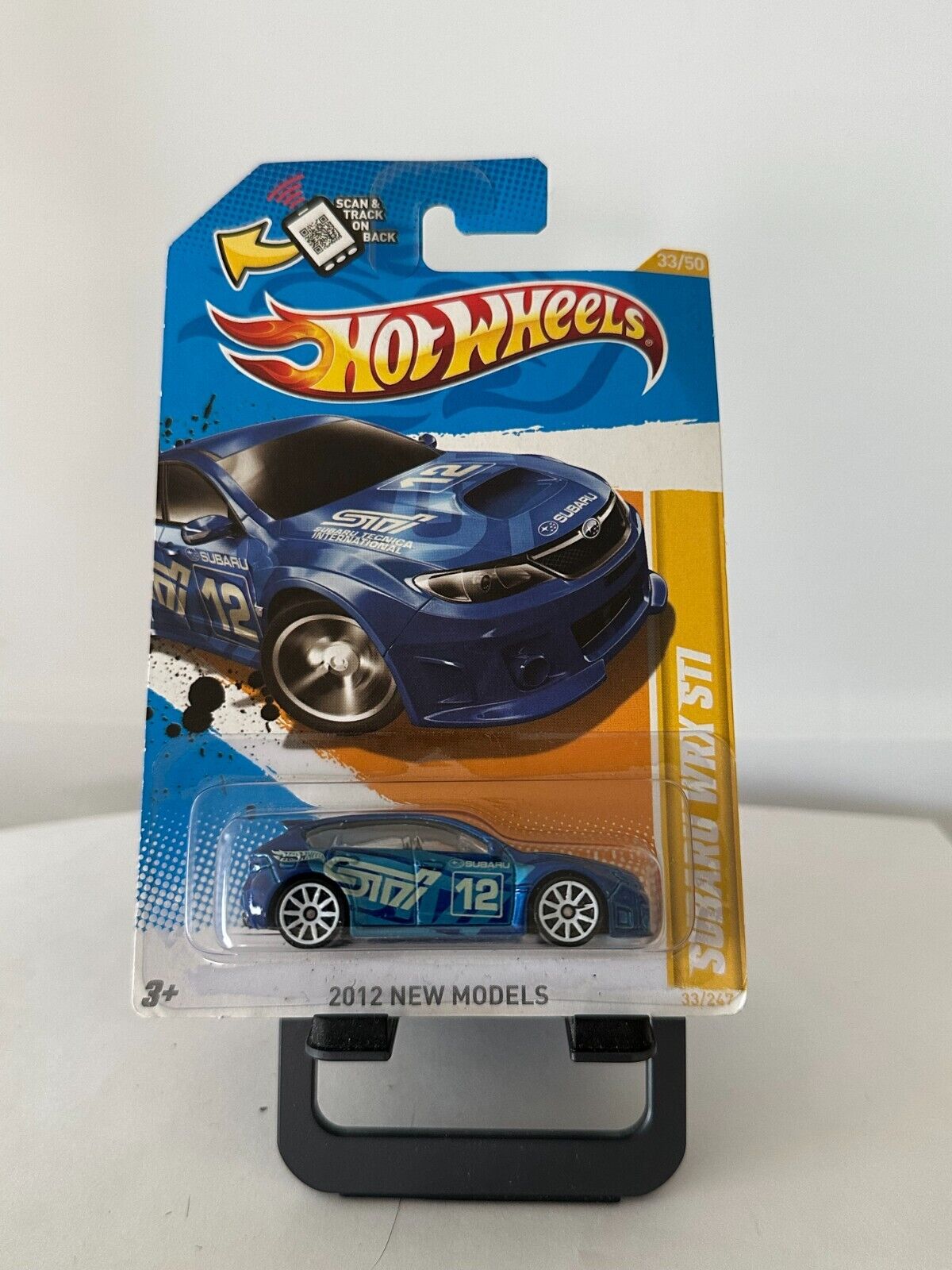 Hot Wheels Subaru WRX STI #33/50 2012 New Models L73