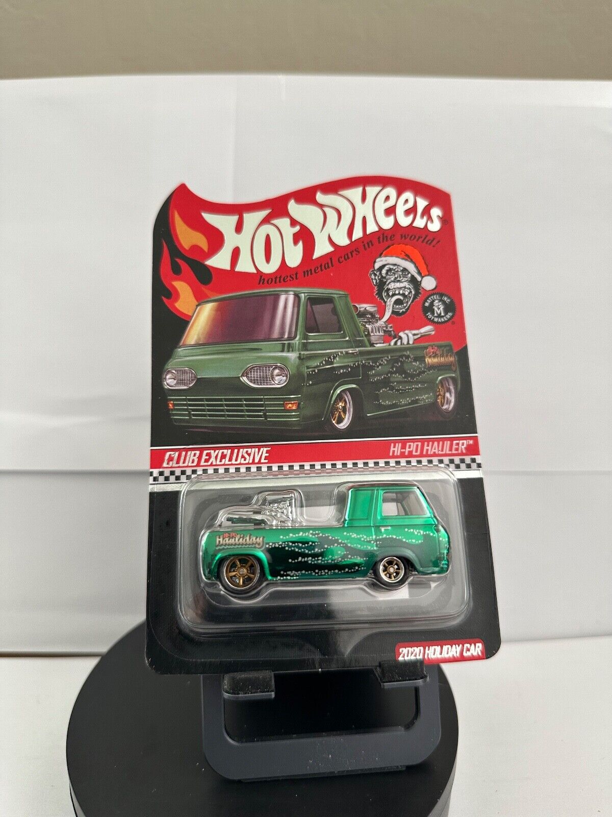 Hot Wheels RLC Exclusive 2020 Holiday Car Gas Monkey Hi-Po Hauler #15162 L62