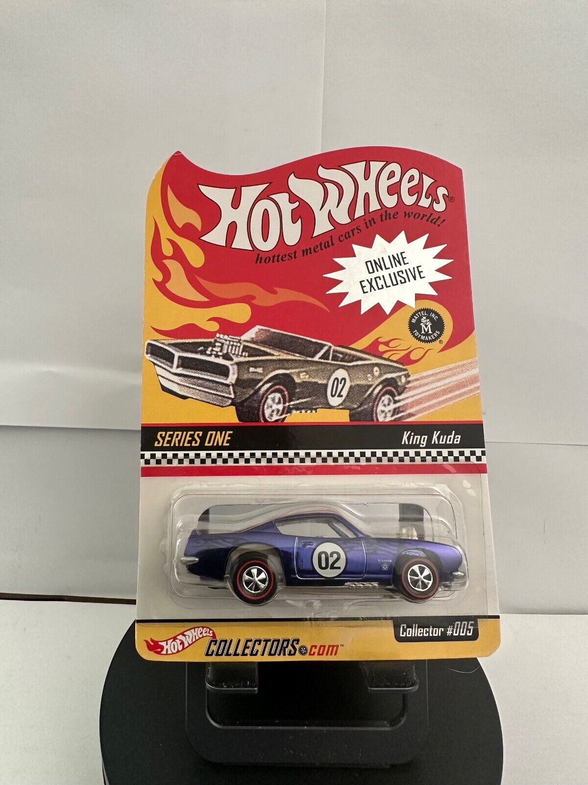 Hot Wheels RLC Online Exclusive Series 1 King Kuda Blue #3449/10,000 L61