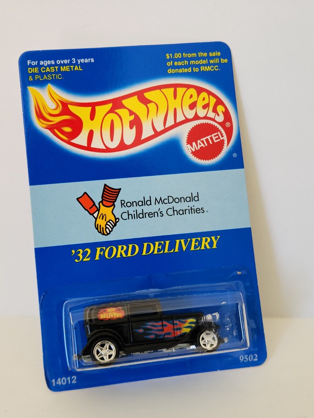 Hot wheels Ronald Mcdonald's Kinder Wohltätigkeitsorganisationen '32 Ford