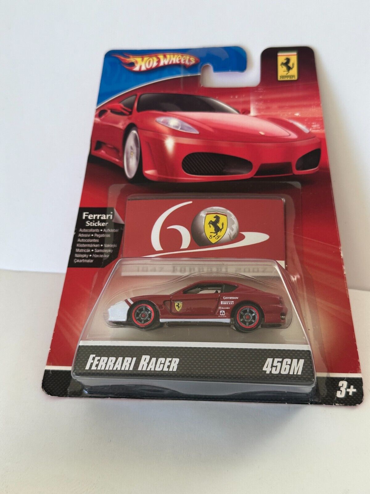 Hot Wheels Ferrari Racer 456M Red V73