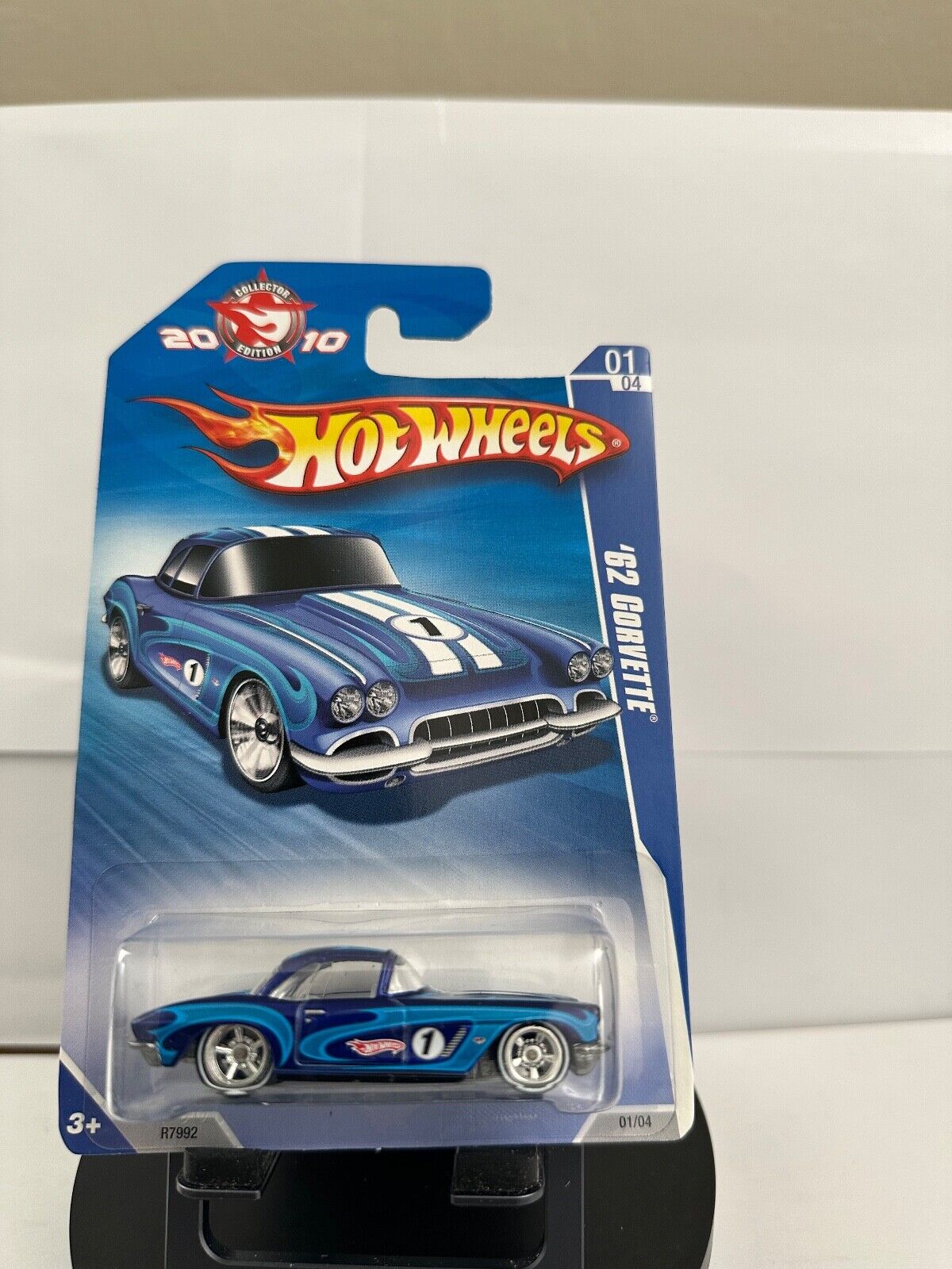 Hot Wheels 2010 Collectors Edition '62 Corvette w/ Real Rider Mail-In Kmart  L62