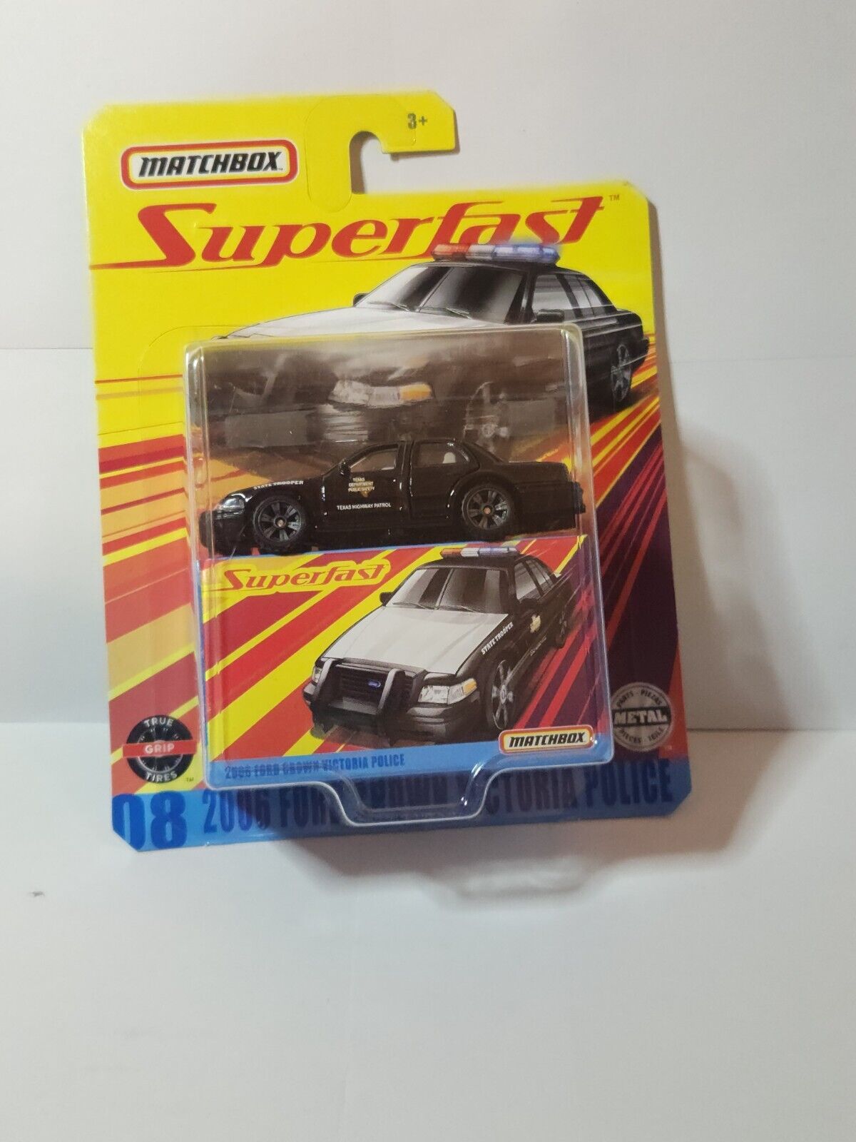 Matchbox Superfast 2006 Ford Crown Victoria Police L12