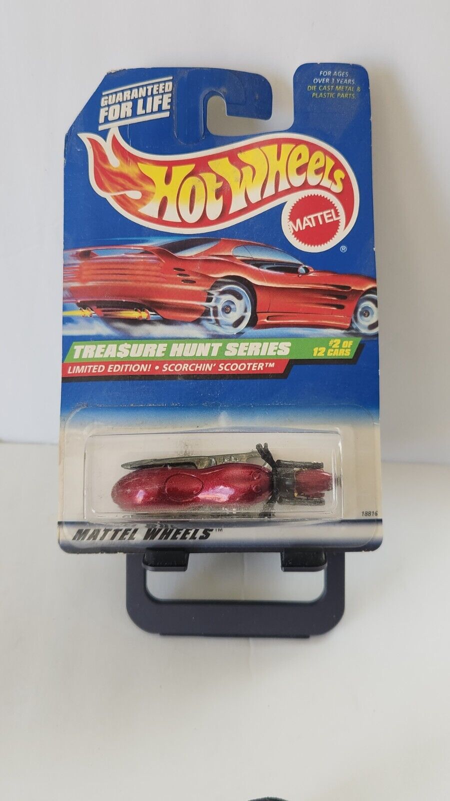 Hot Wheels Treasure Hunt Series #2/12 Scorchin' Scooter Limited Edition K89