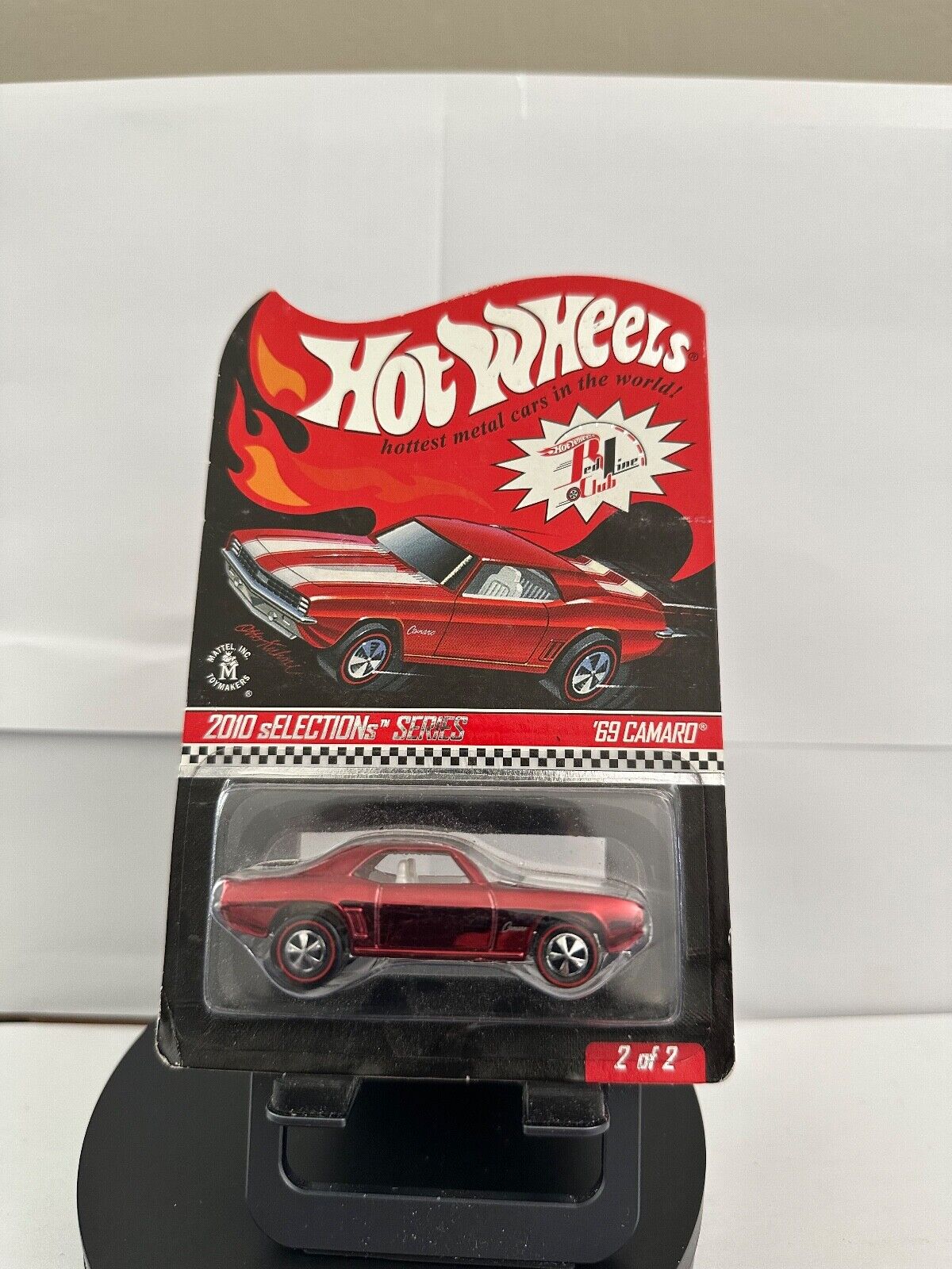 Hot Wheels 2010 Red Line Club sELLECTIONs Series '69 CAMARO  #612/4,748  L61