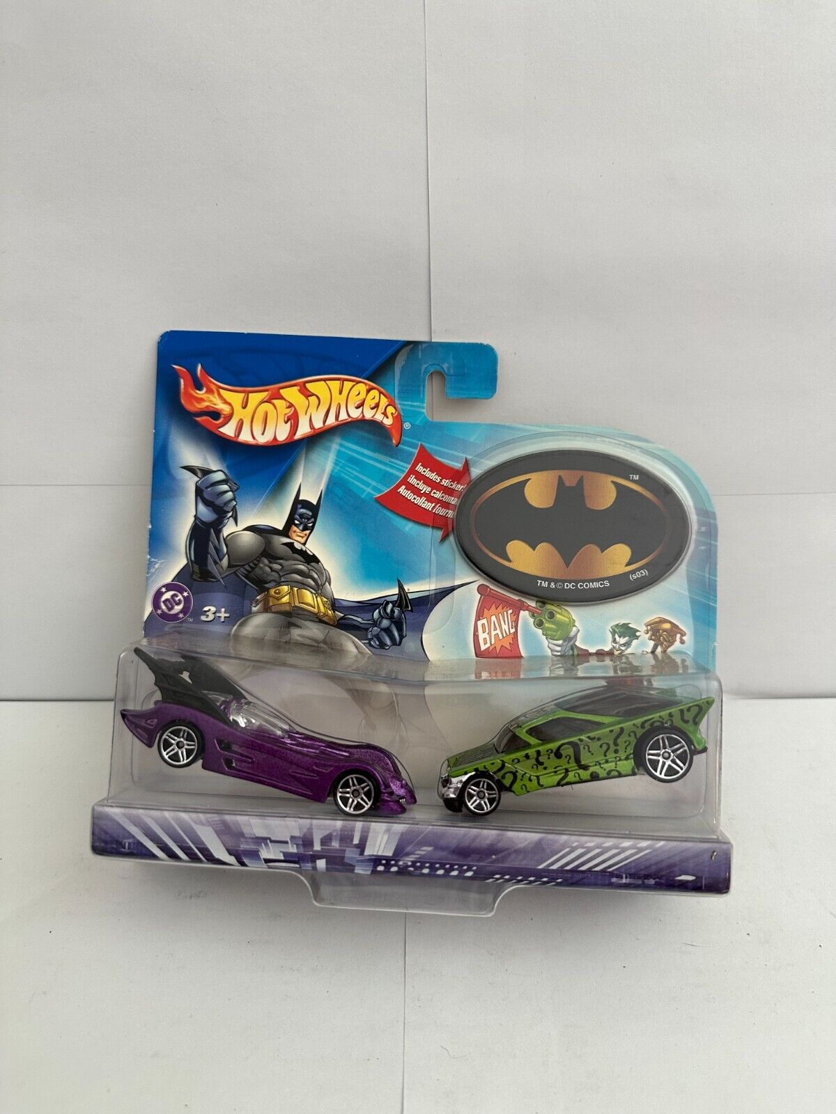 Hot Wheels Action Pack DC Comics Batman Vs The Riddler L36