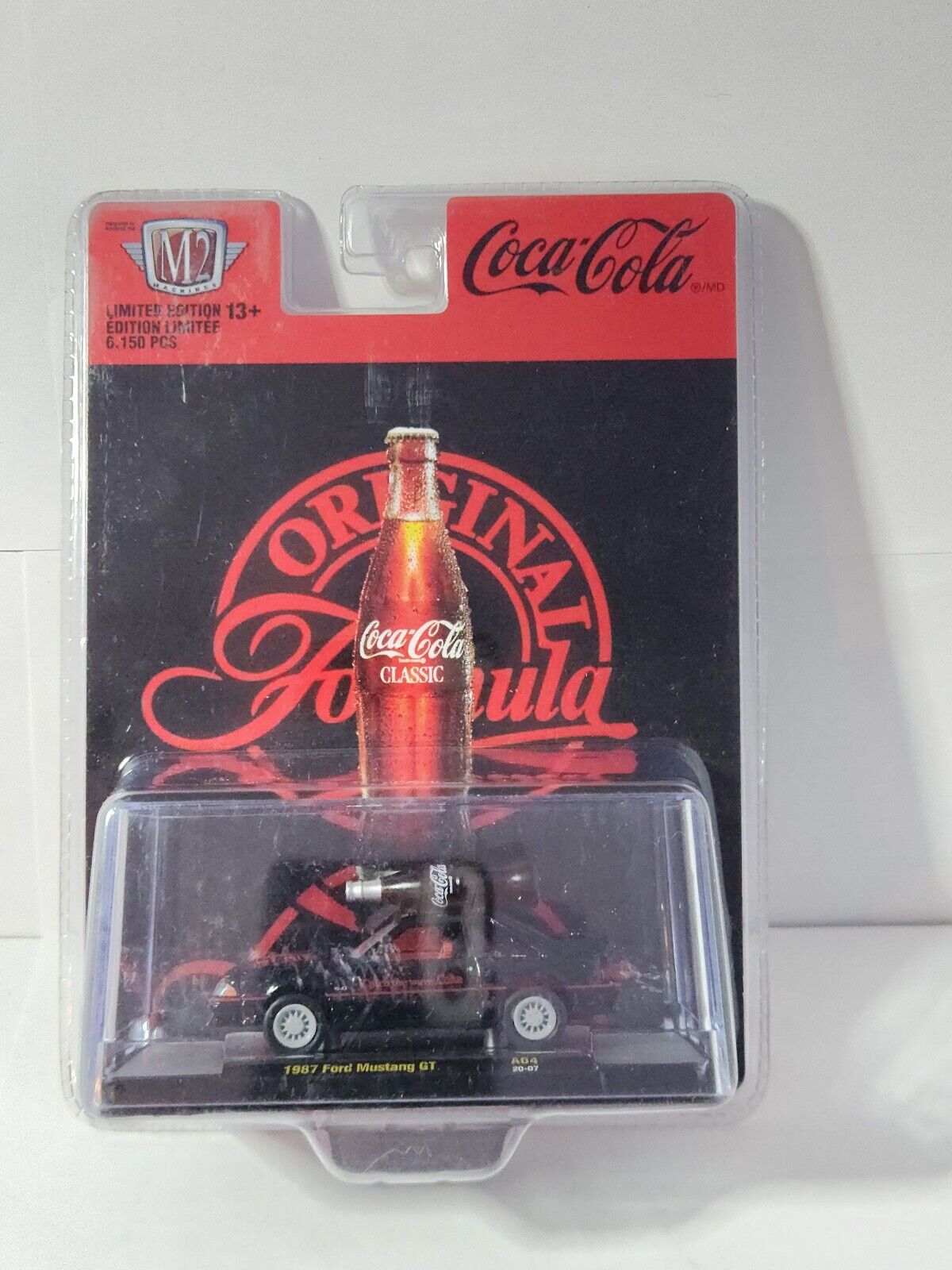 M2 Machines Coca Cola Coke 1987 Ford Mustang GT A04 20-07 CHASE L21