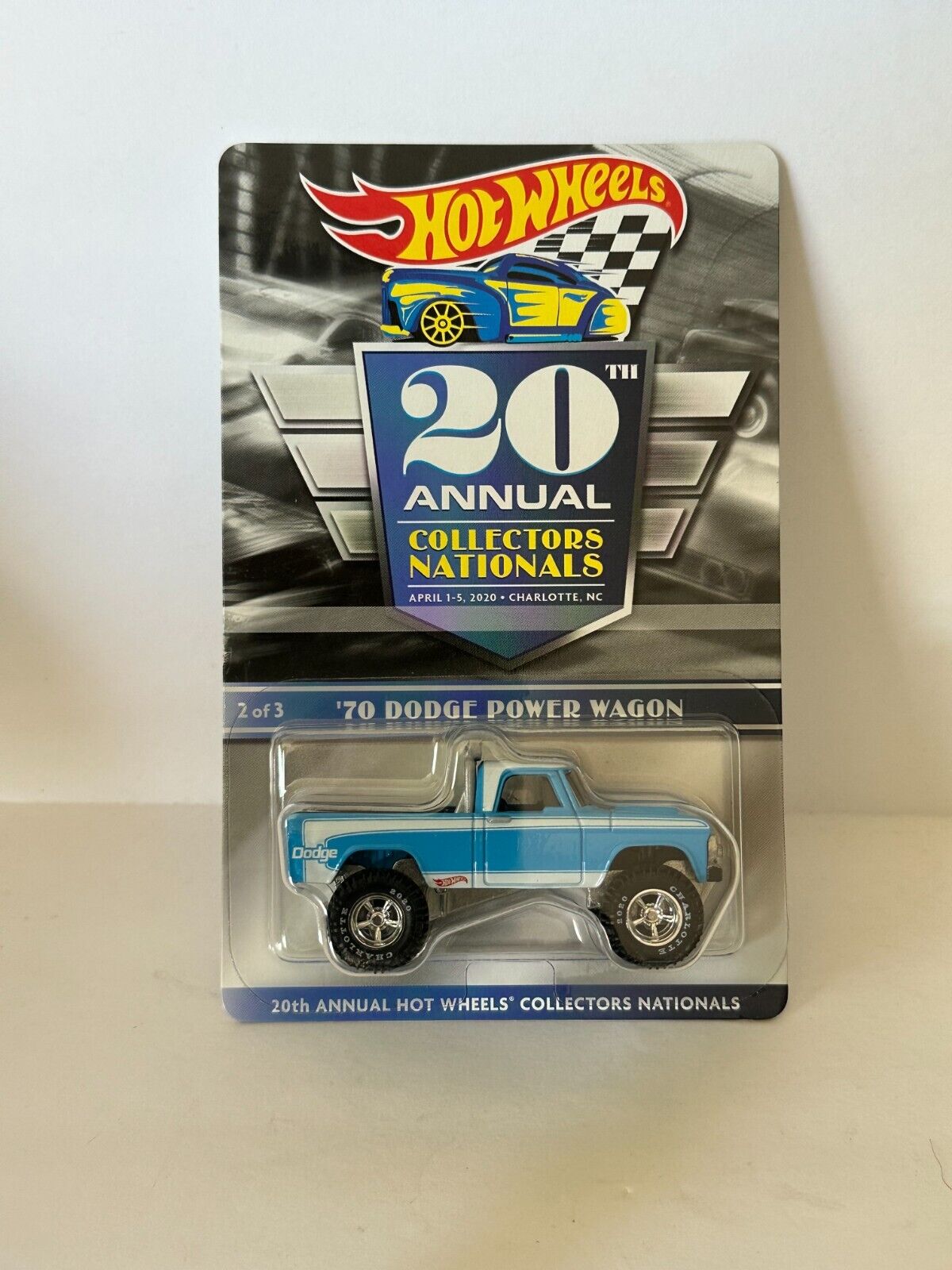 Hot Wheels 20th Annual Collector's Nationals '70 Dodge Power Wagon #2/3 K57