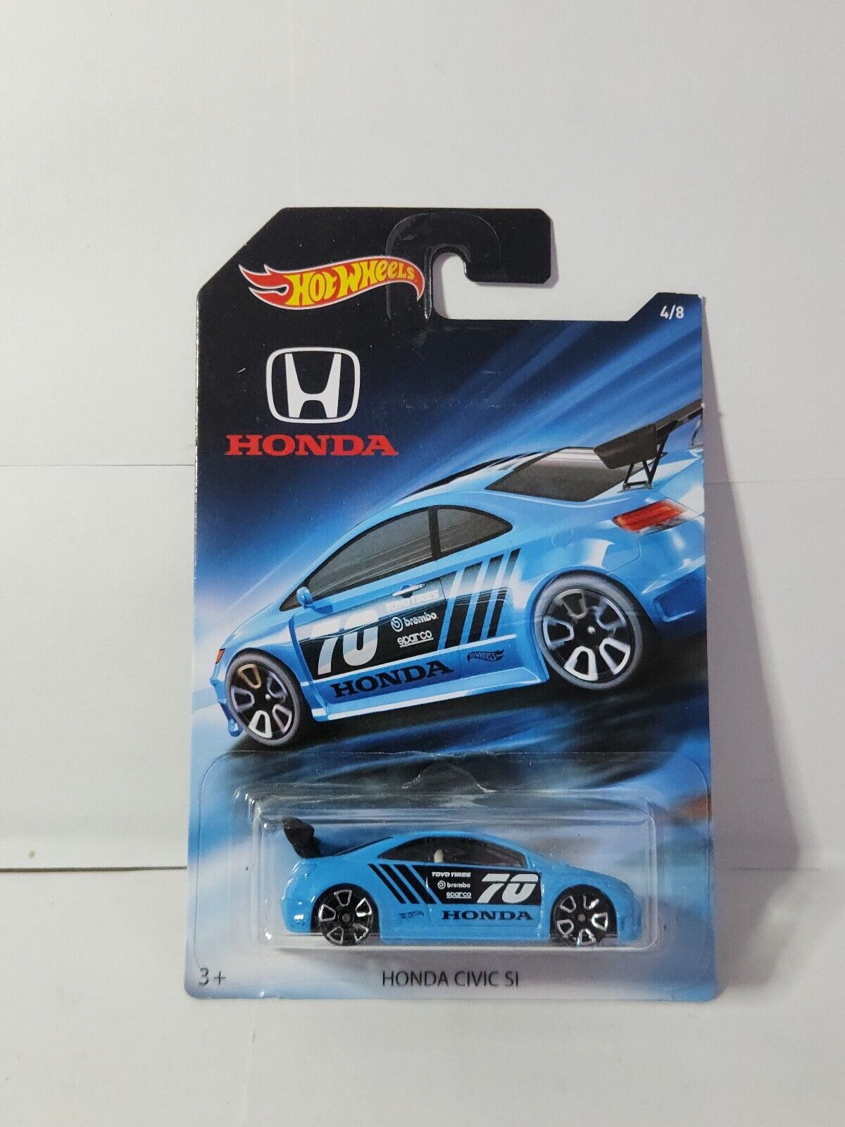 Hot Wheels Honda Series Honda Civic SI Blue #4/8 Walmart Exclusive L44