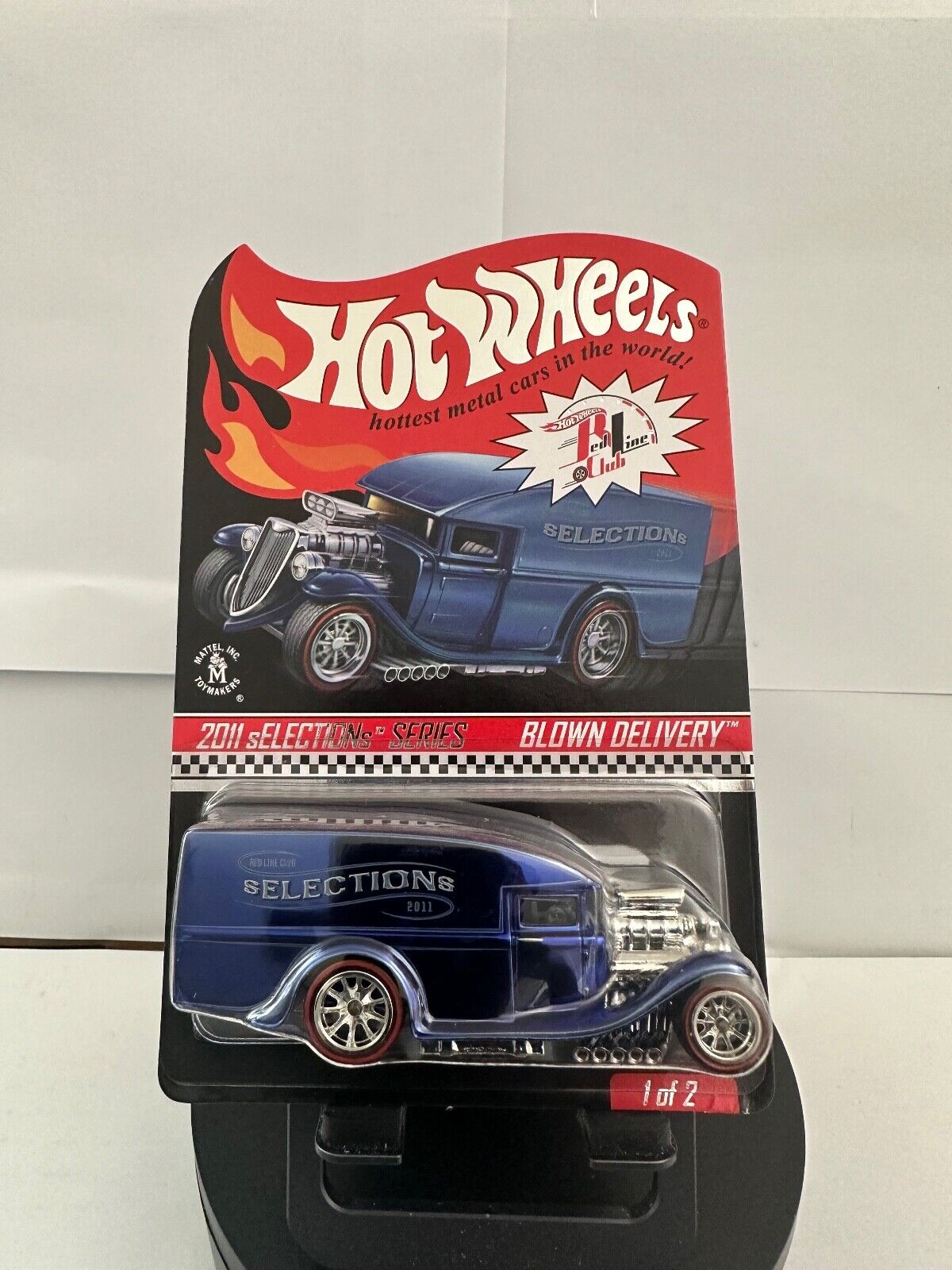 Hot Wheels Redline Club RLC 2011 Selections Blown Delivery Blue 03916/09408 L61