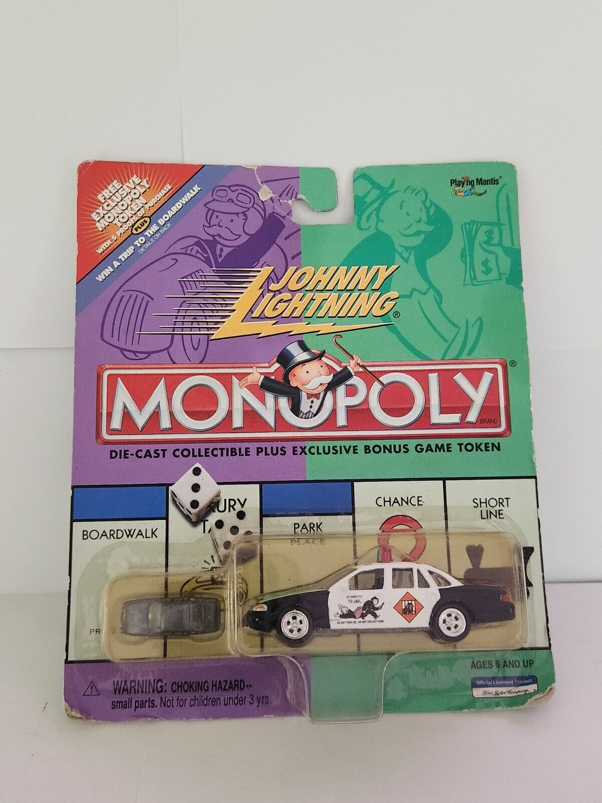 Johnny Lightning Monopoly: Go Directly To Jail Ford Crown Victoria L30