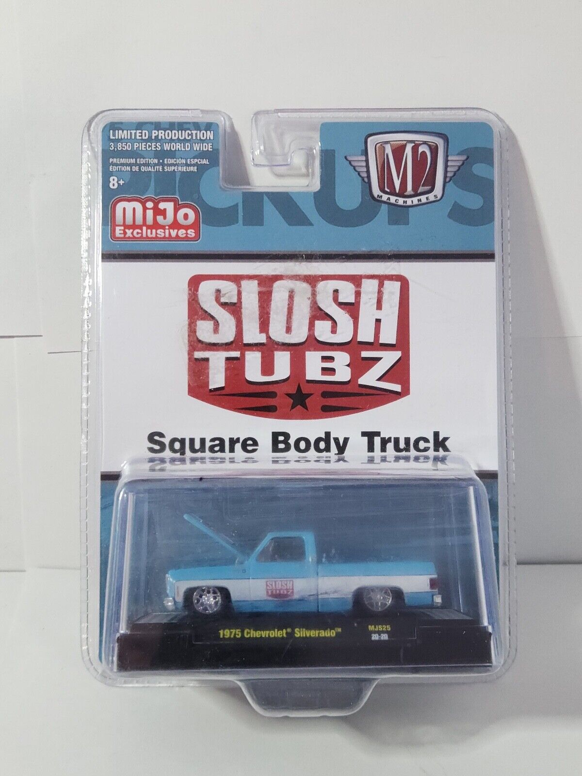 M2 Machines Mijo Exclusive SLOSH TUBZ 1975 Chevrolet Silverado MJS25 20-20 L21