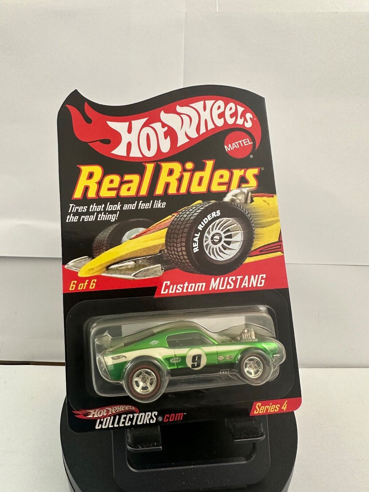 Hot Wheels Redline Club RLC Real Riders Series 4 Custom Mustang 03298/11000 L61