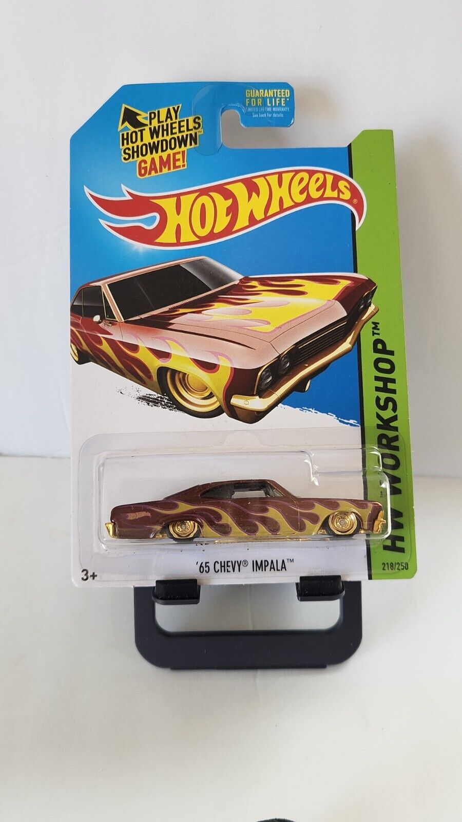 Hot Wheels Super Treasure Hunt '65 Chevy Impala HW Workshop #218/250 K89